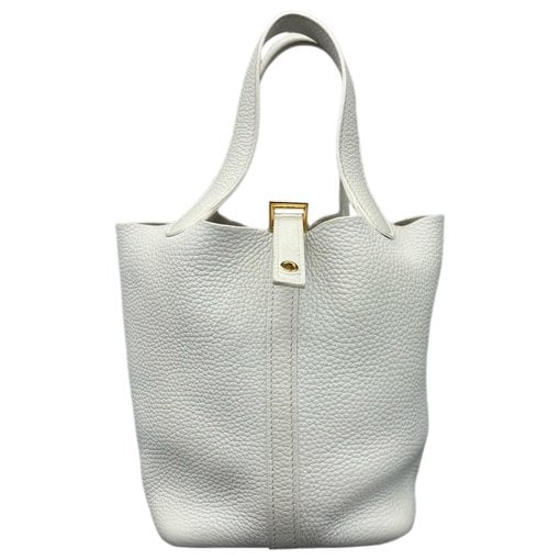 Picotin leather handbag
