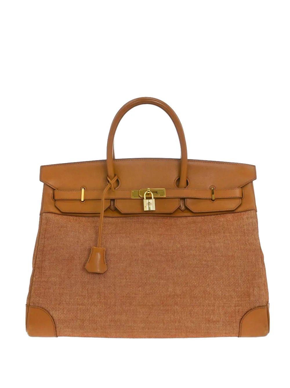 Hermes 1998 40 Birkin Toile H Gulliver tote bag 