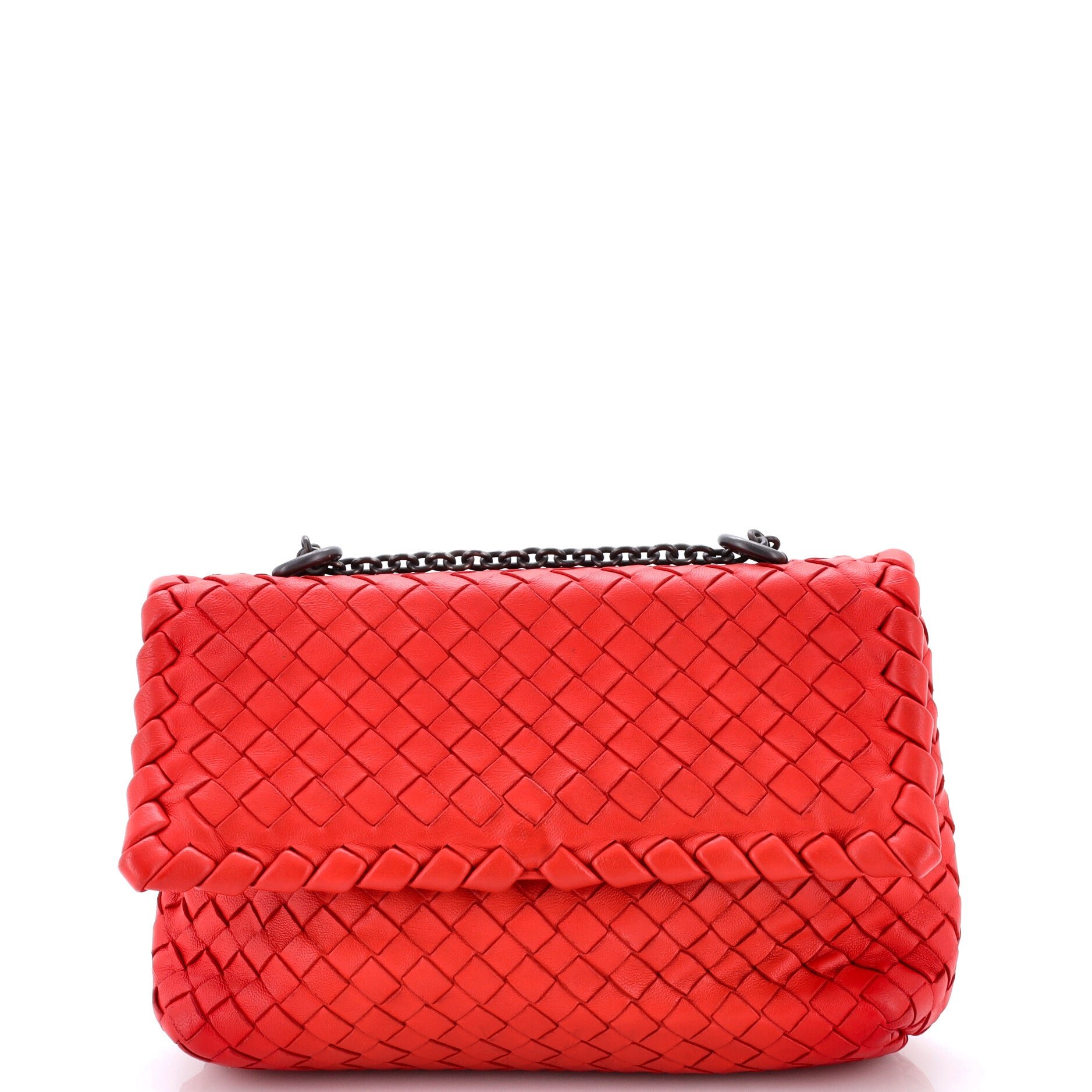 Olimpia Crossbody Bag Intrecciato Nappa Baby