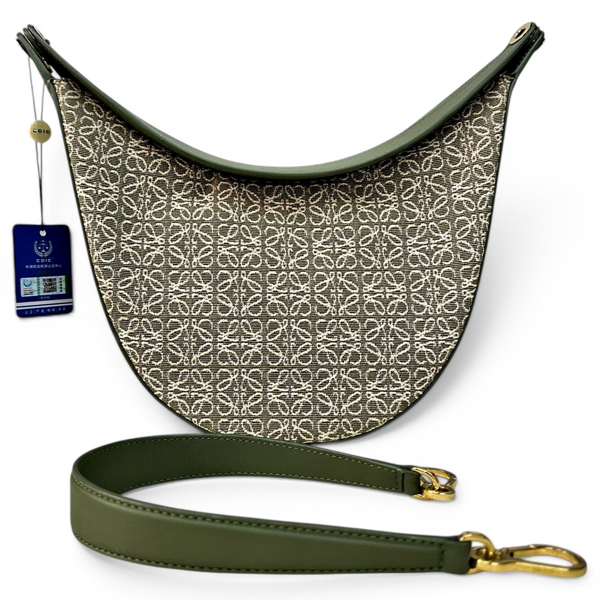 Luna leather handbag