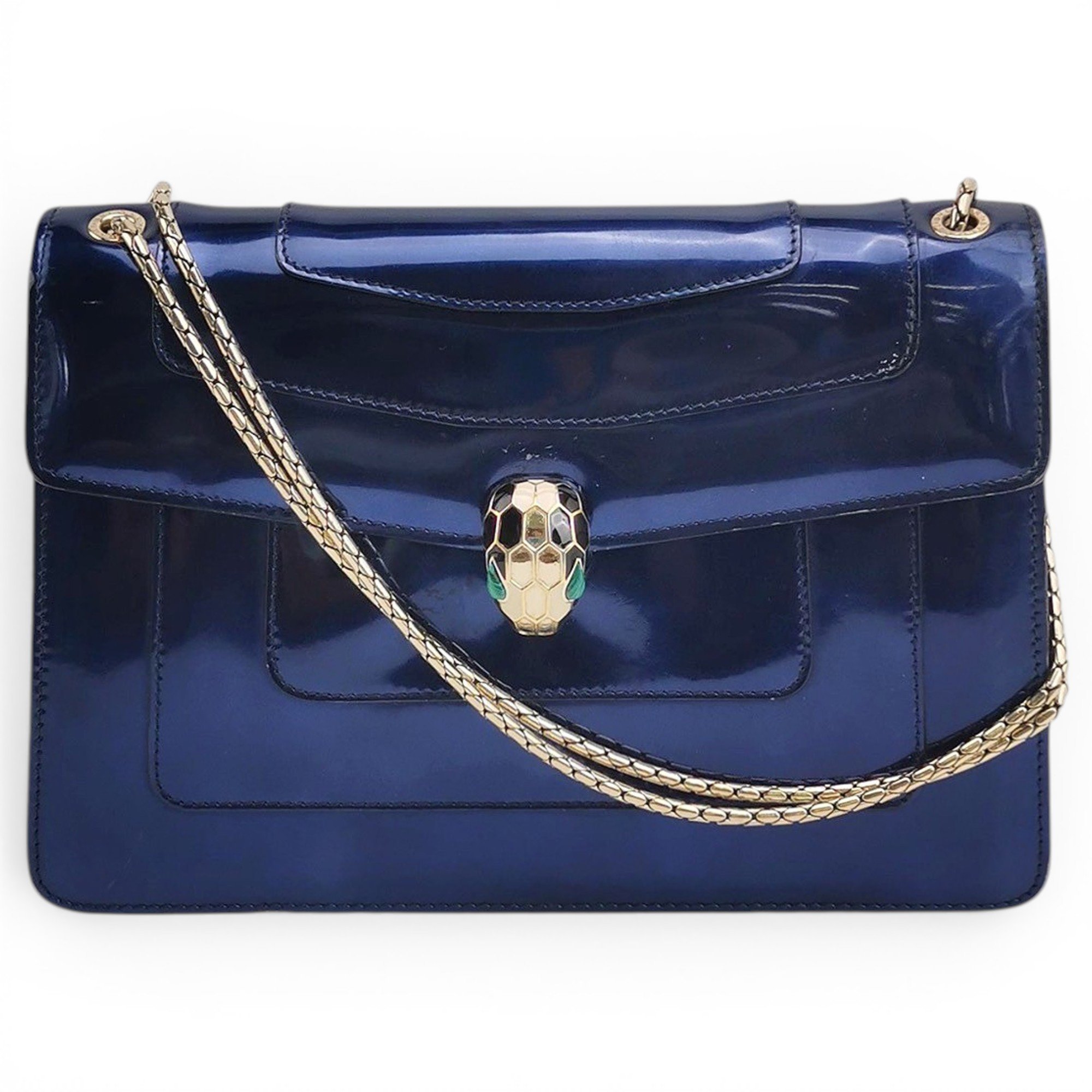 Serpenti vegan leather handbag