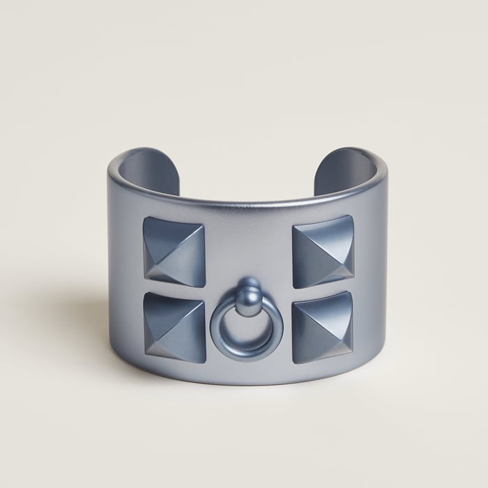 Bleu Jean Lumière Collier De Chien Aluminium Sunset Cuff Bracelet