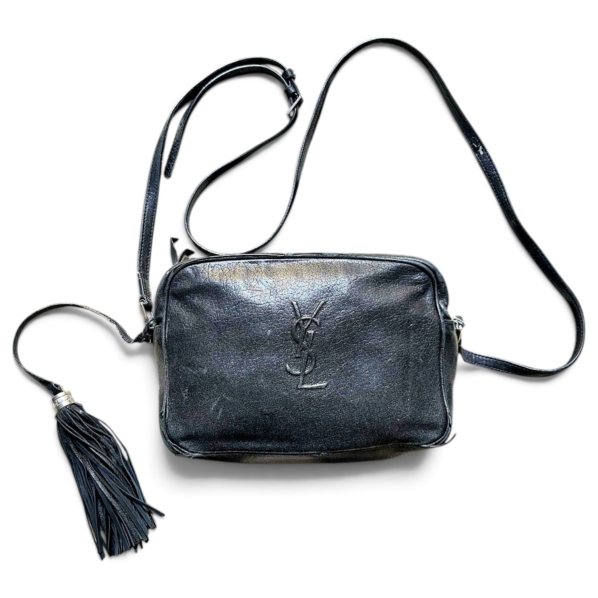 Lou leather crossbody bag