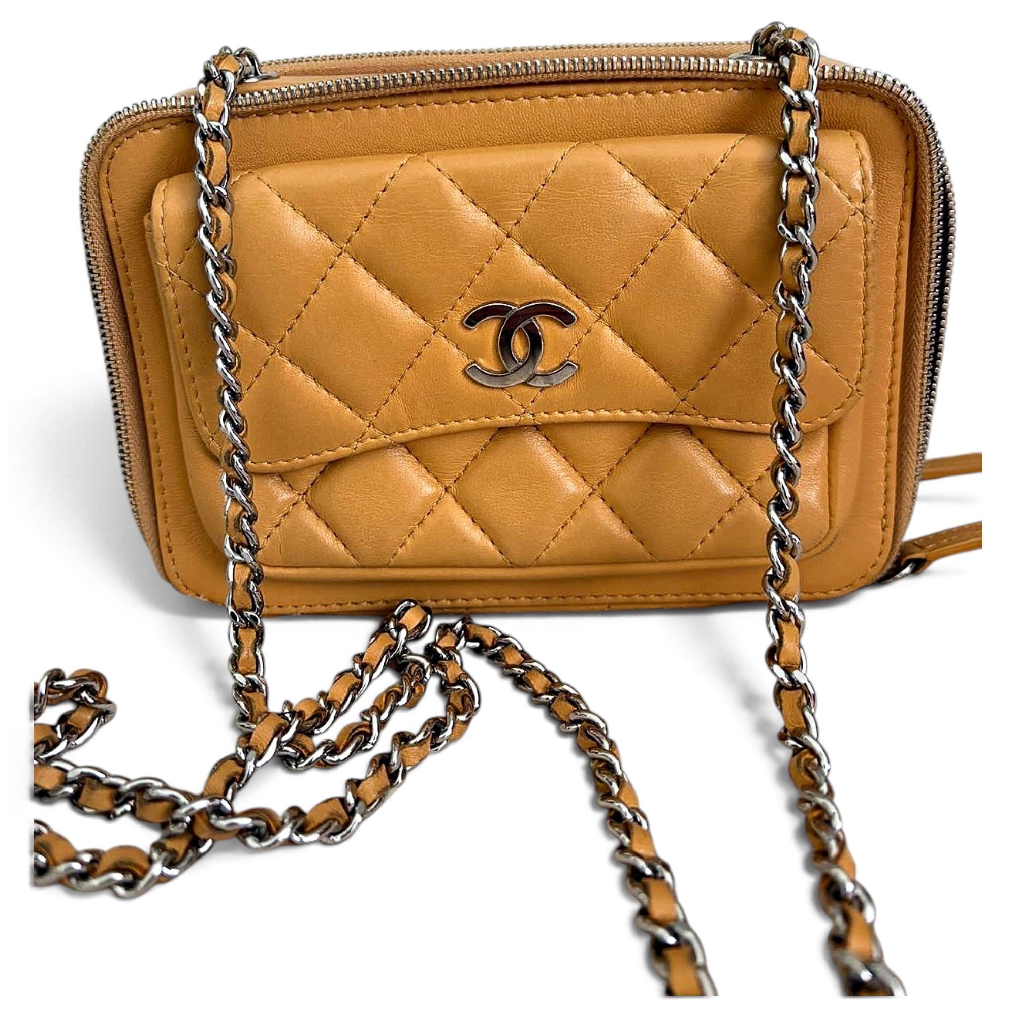 Leather crossbody bag
