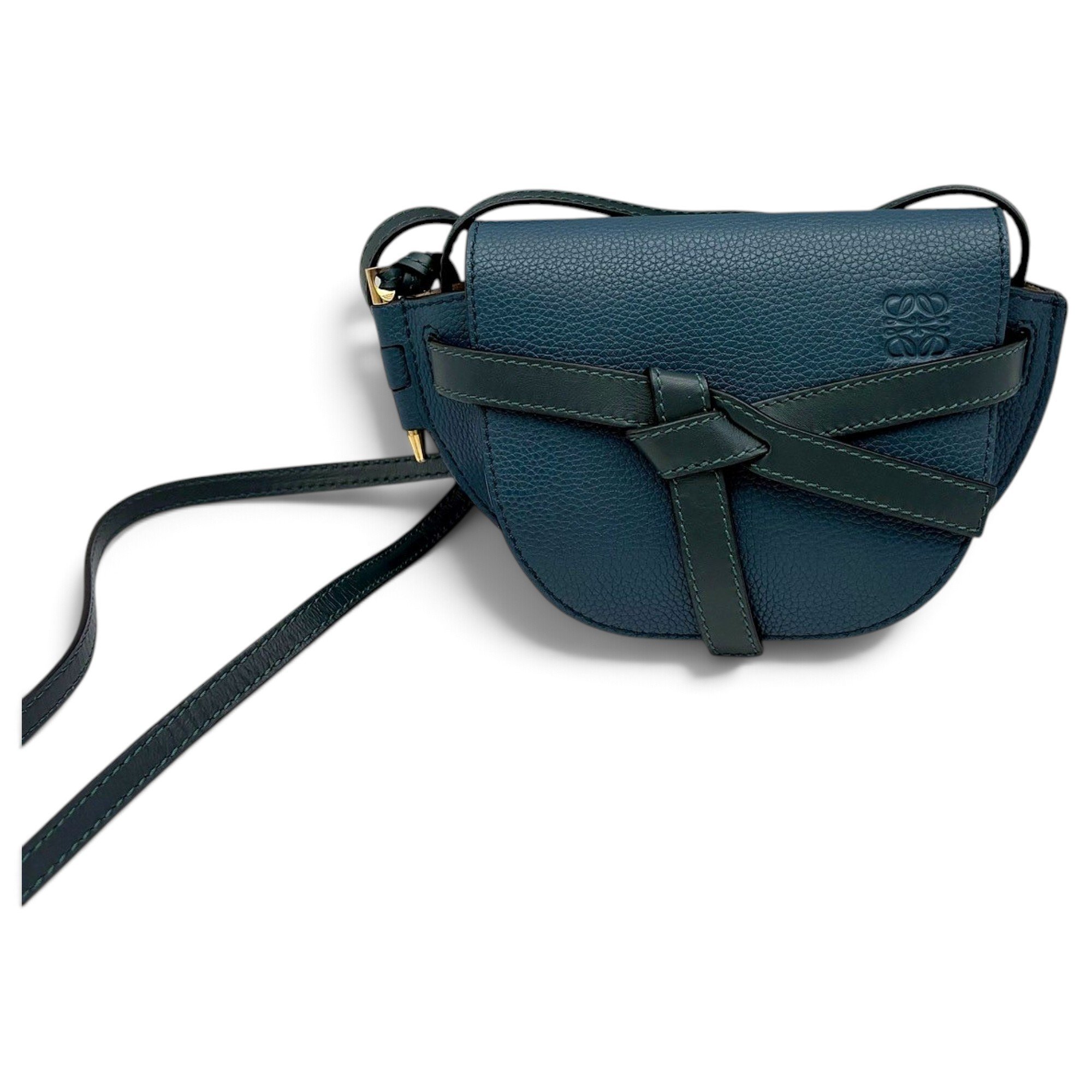 Gate leather crossbody bag