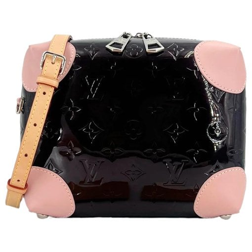 Patent leather crossbody bag