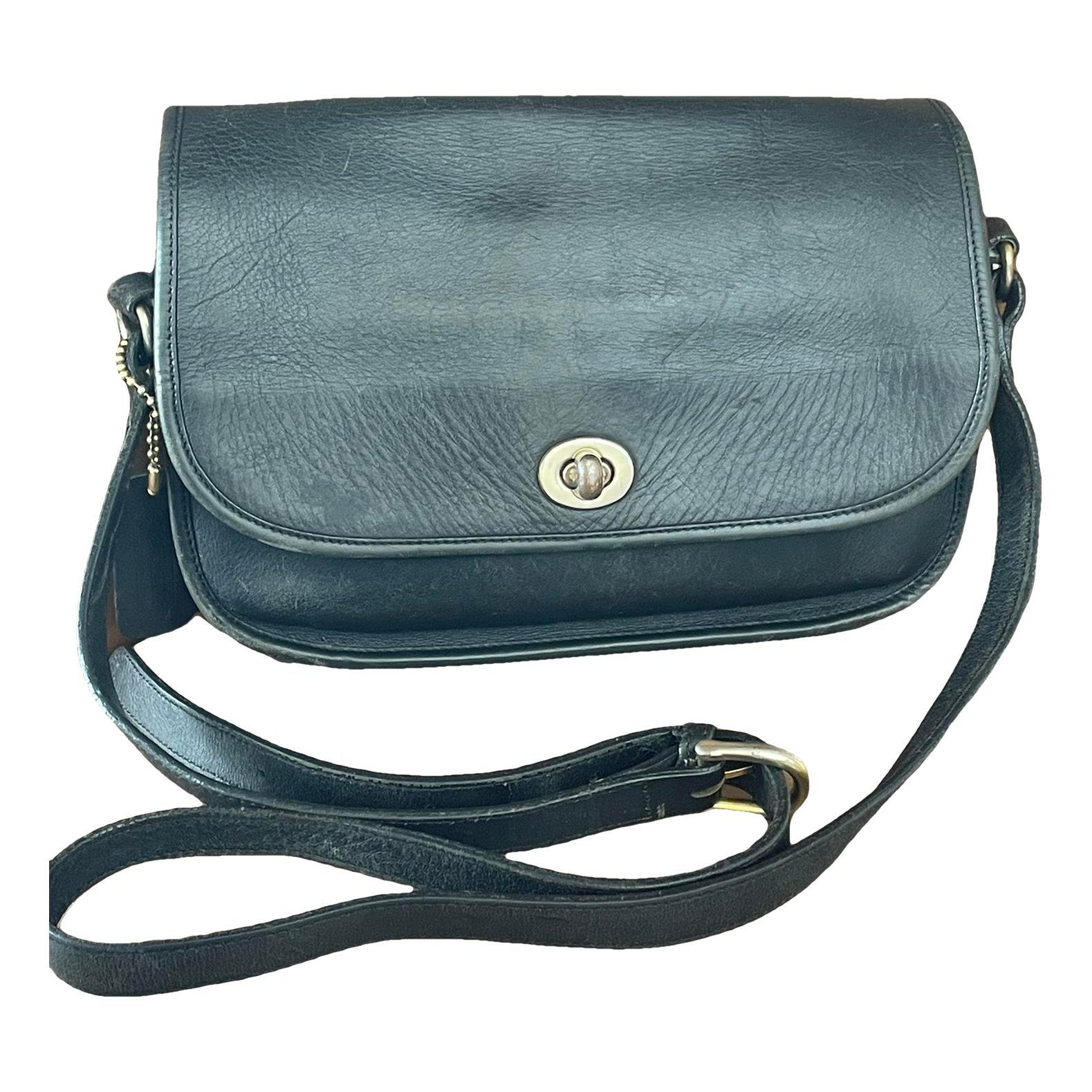 Leather crossbody bag