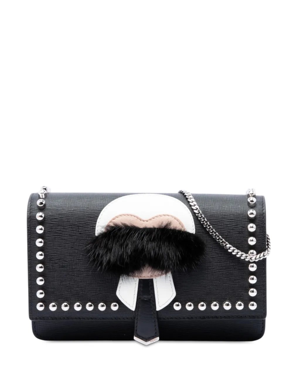 2010-2026 Studded Leather Karlito Wallet on Chain crossbody bag