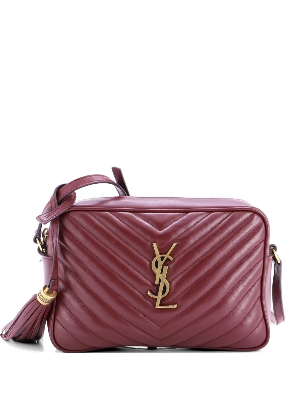 Lou Camera Bag Matelasse Chevron Leather Small crossbody bag