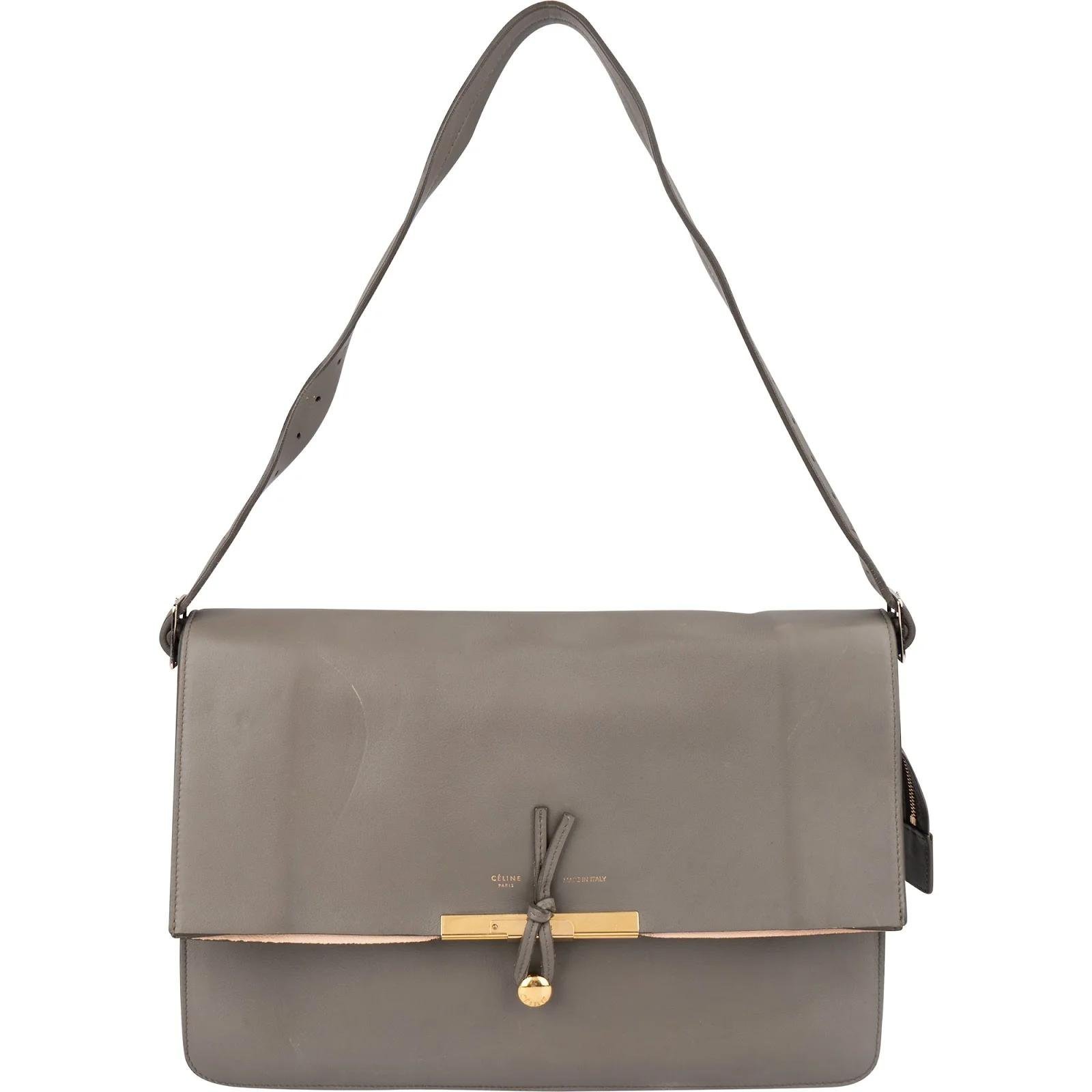 Blade leather handbag