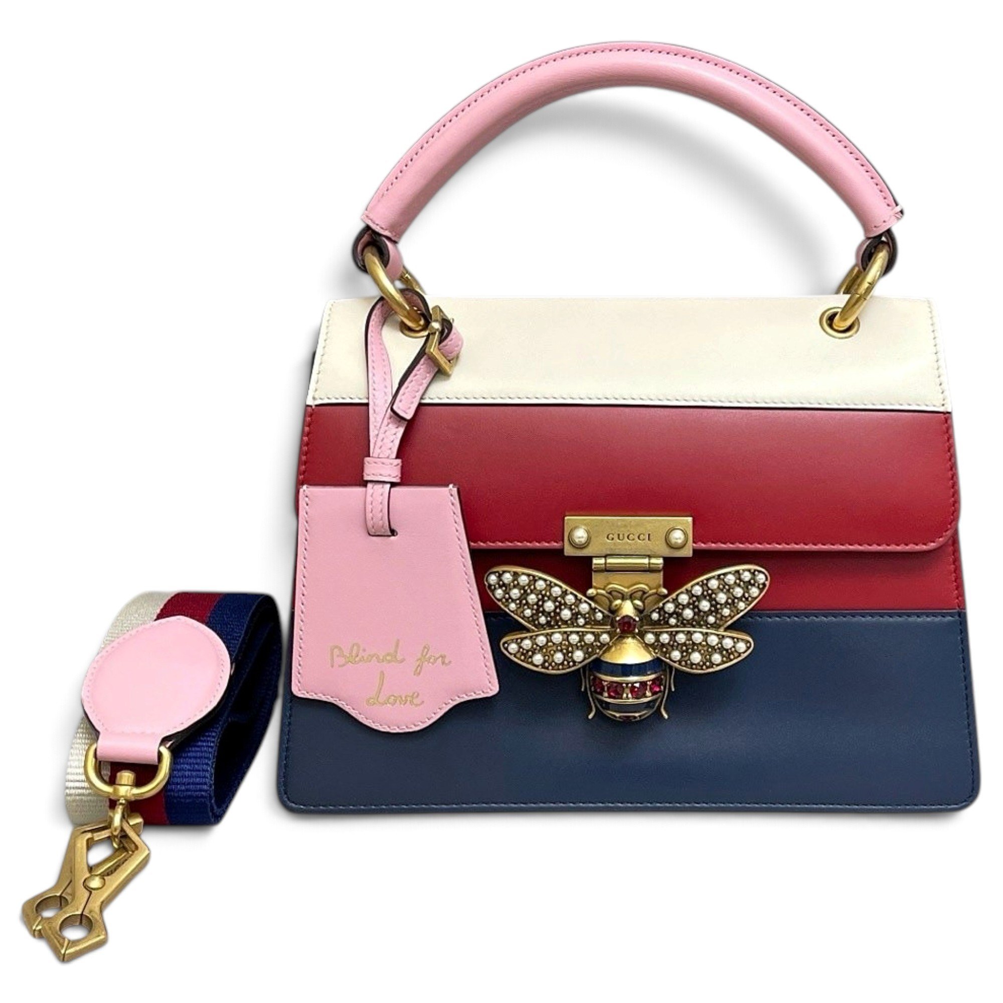 Queen Margaret leather handbag