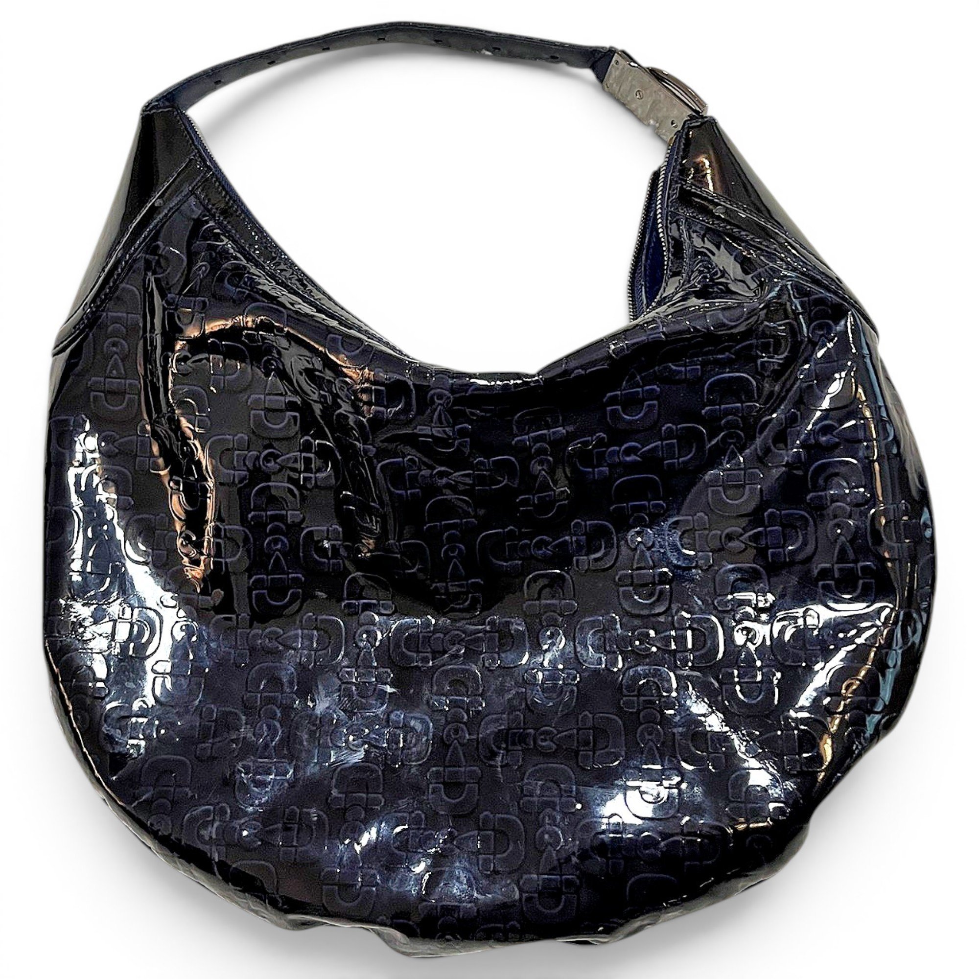 Hobo leather handbag