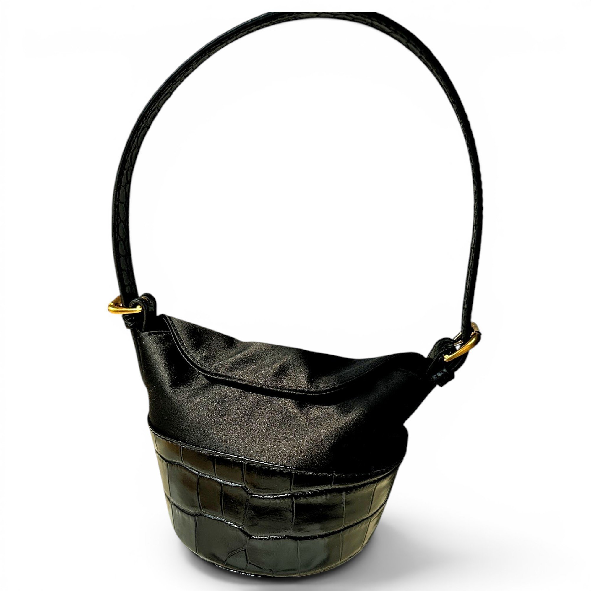 Mini leather handbag