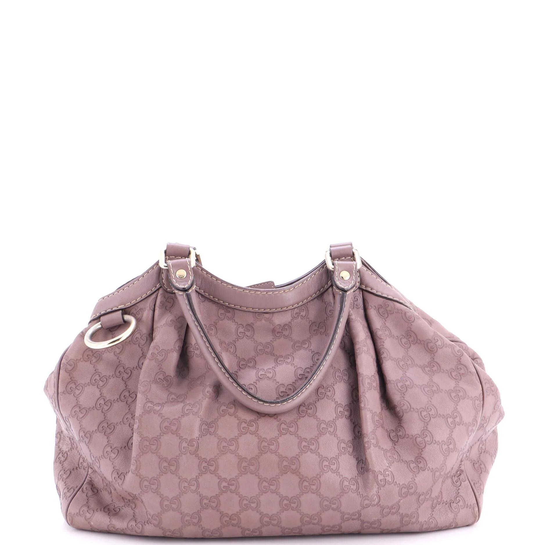 Leather tote
