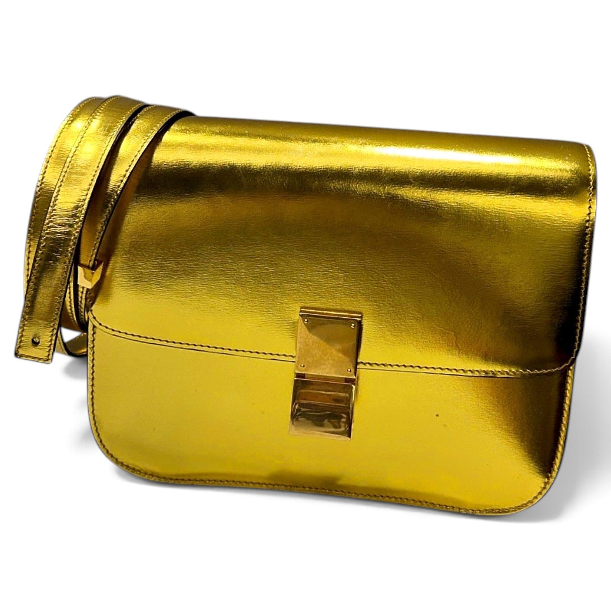 Classic leather handbag