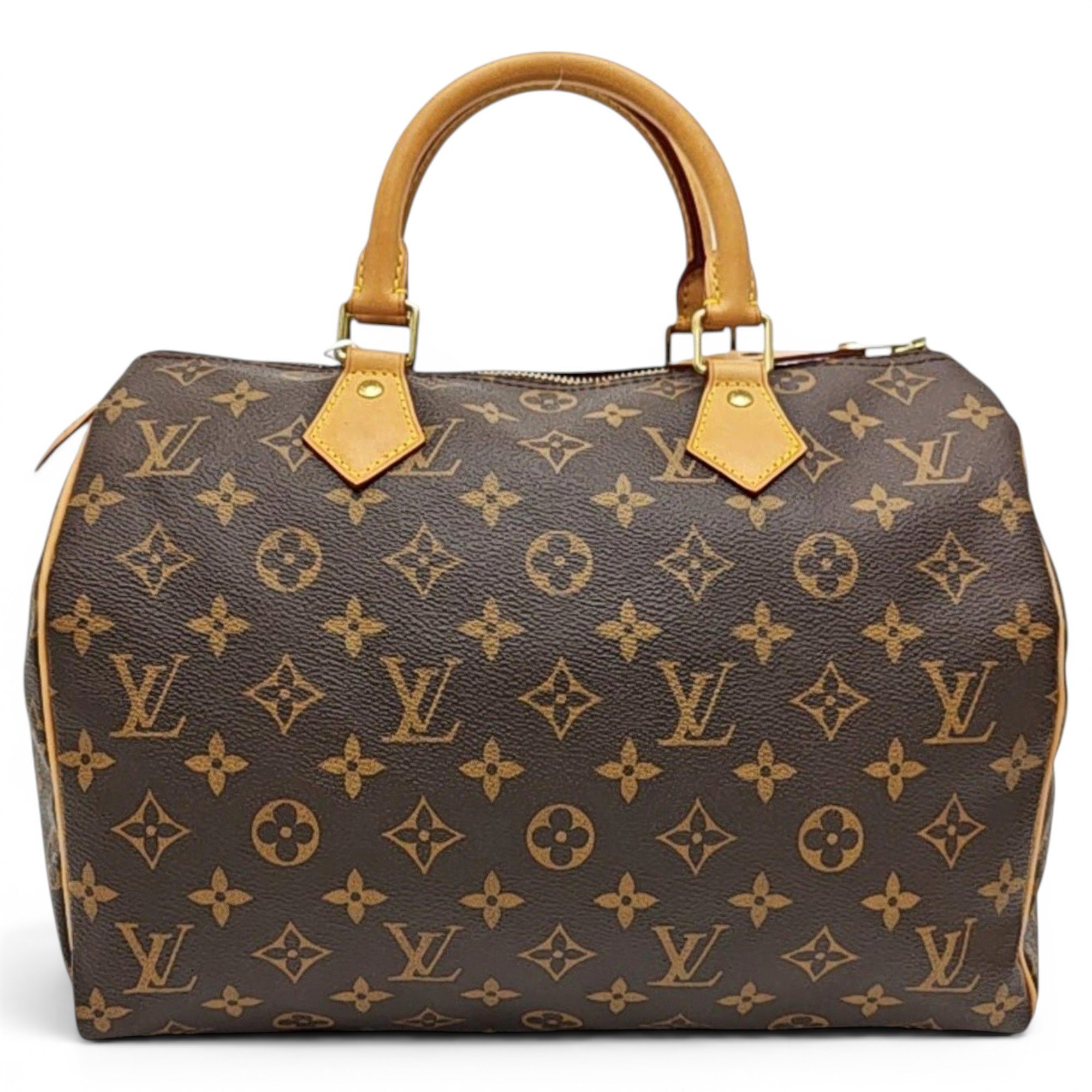 Nano Speedy / Mini HL leather handbag