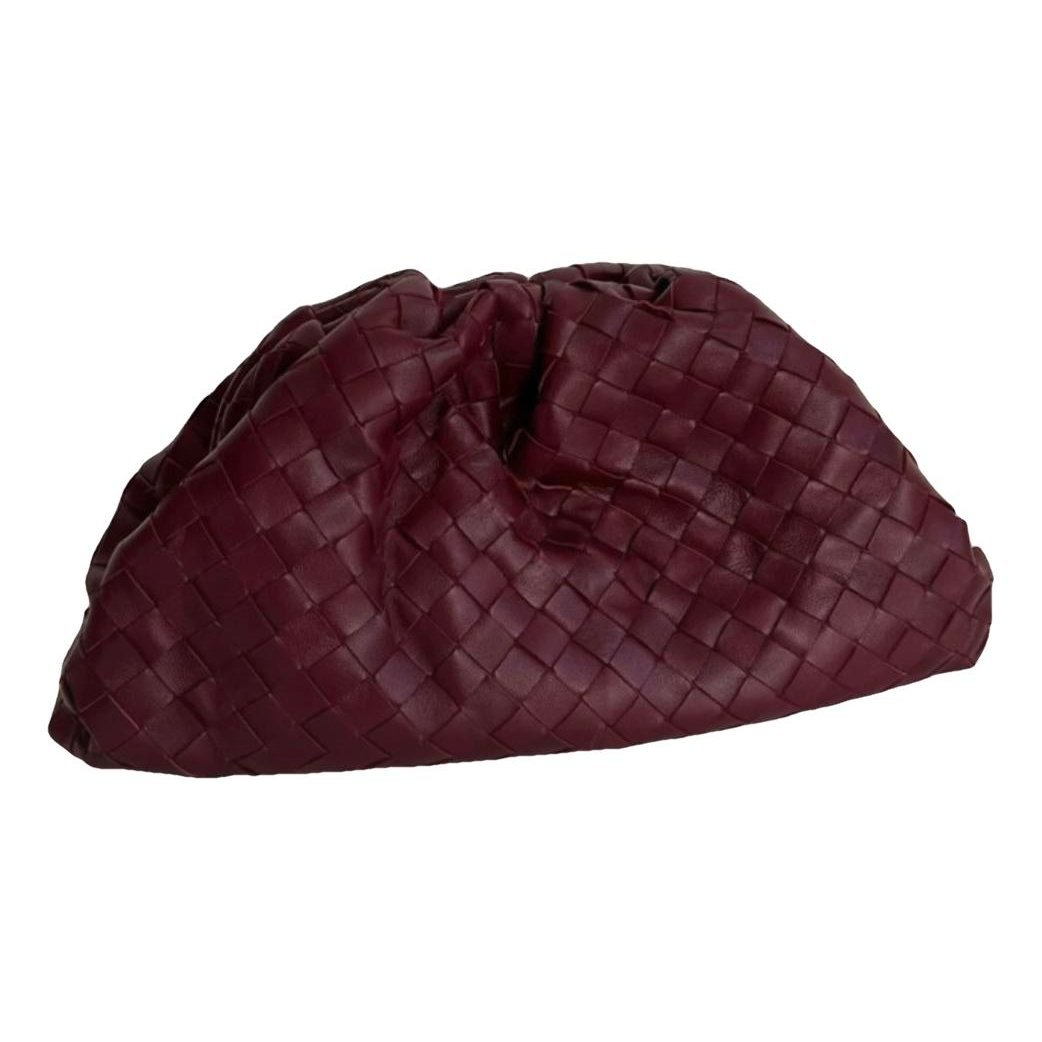 Pouch leather handbag