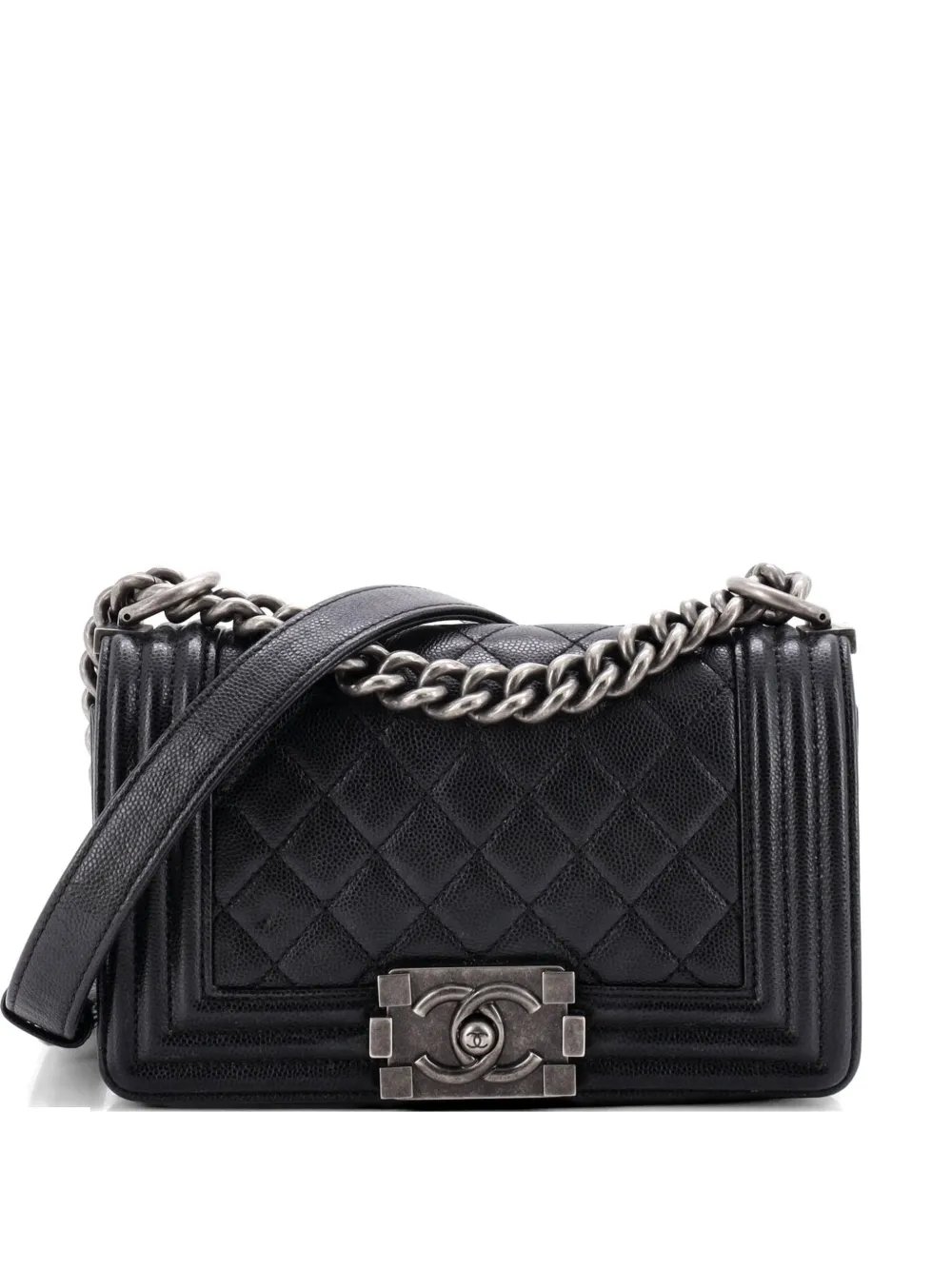 Boy Flap Bag Quilted Caviar Small crossbody bag