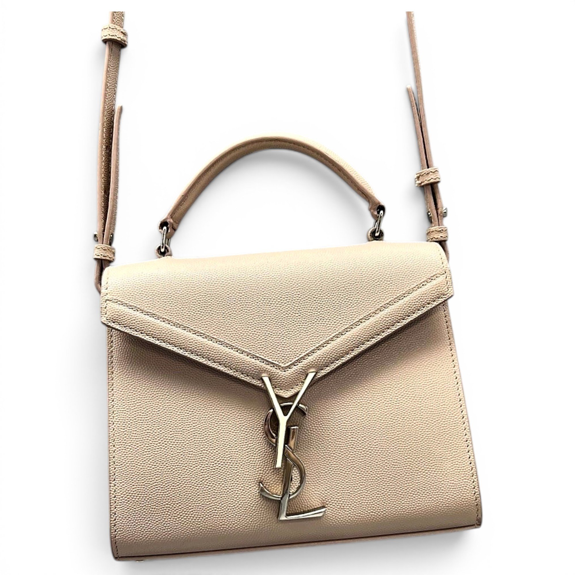 Cassandra Top Handle leather handbag