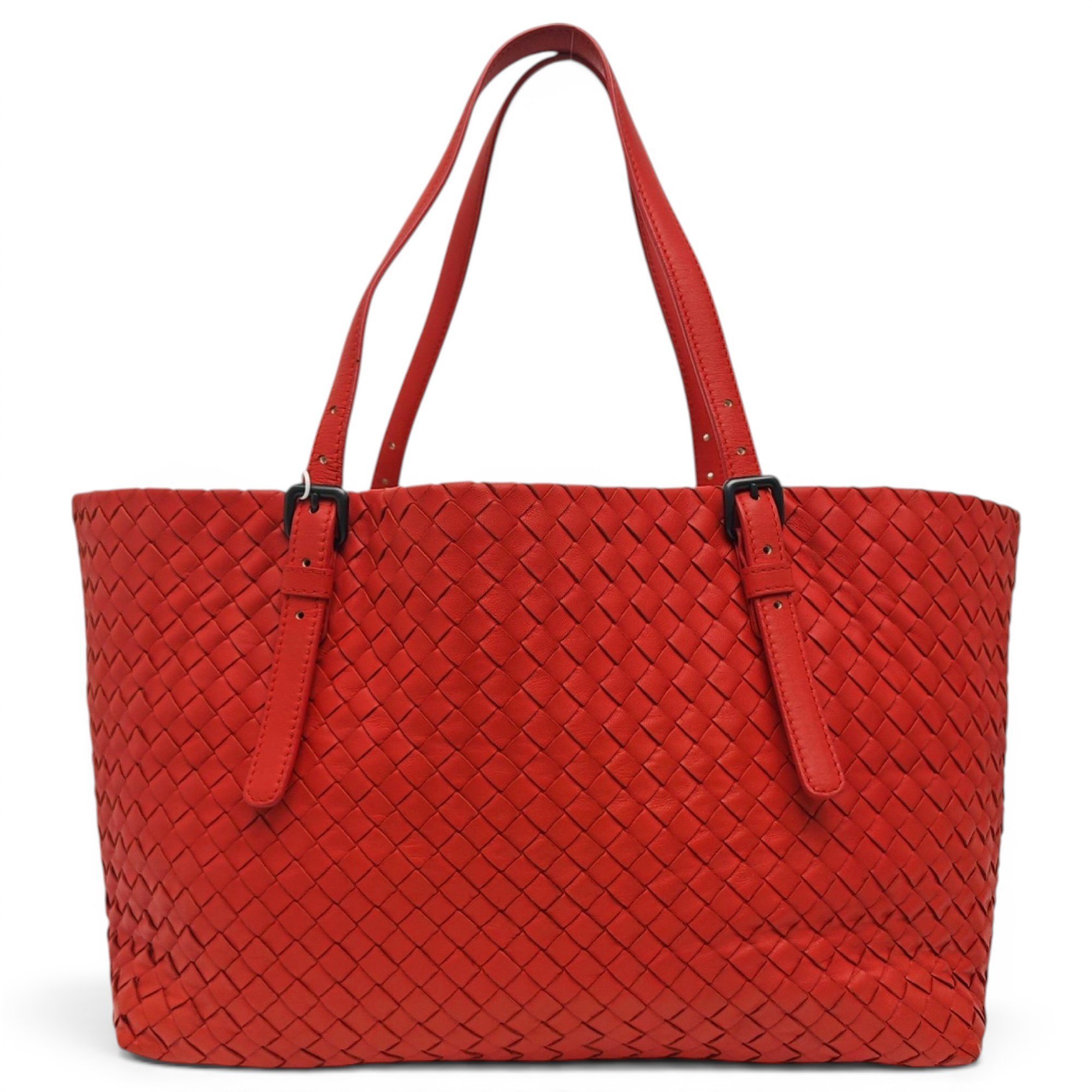 Leather tote