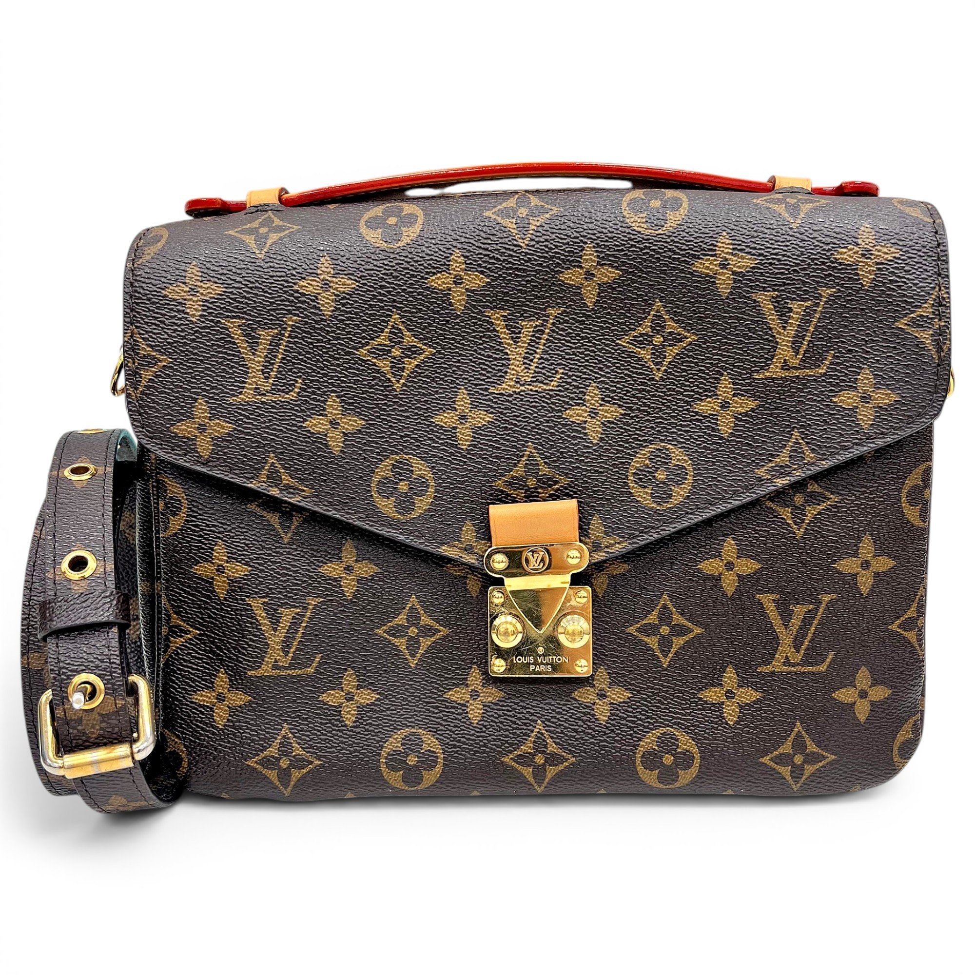 Metis leather crossbody bag