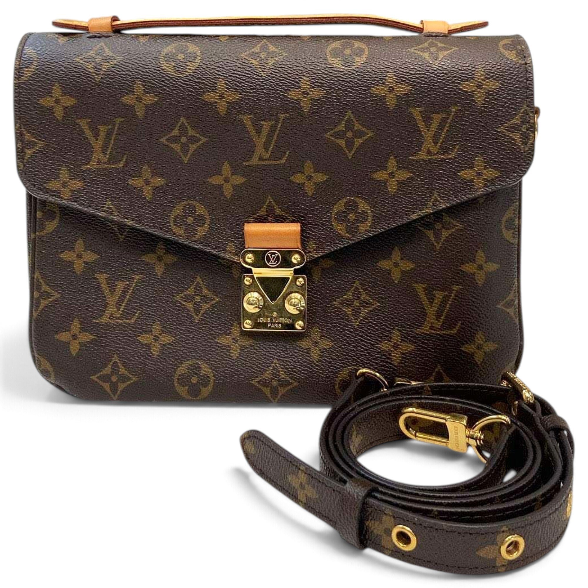Metis leather handbag