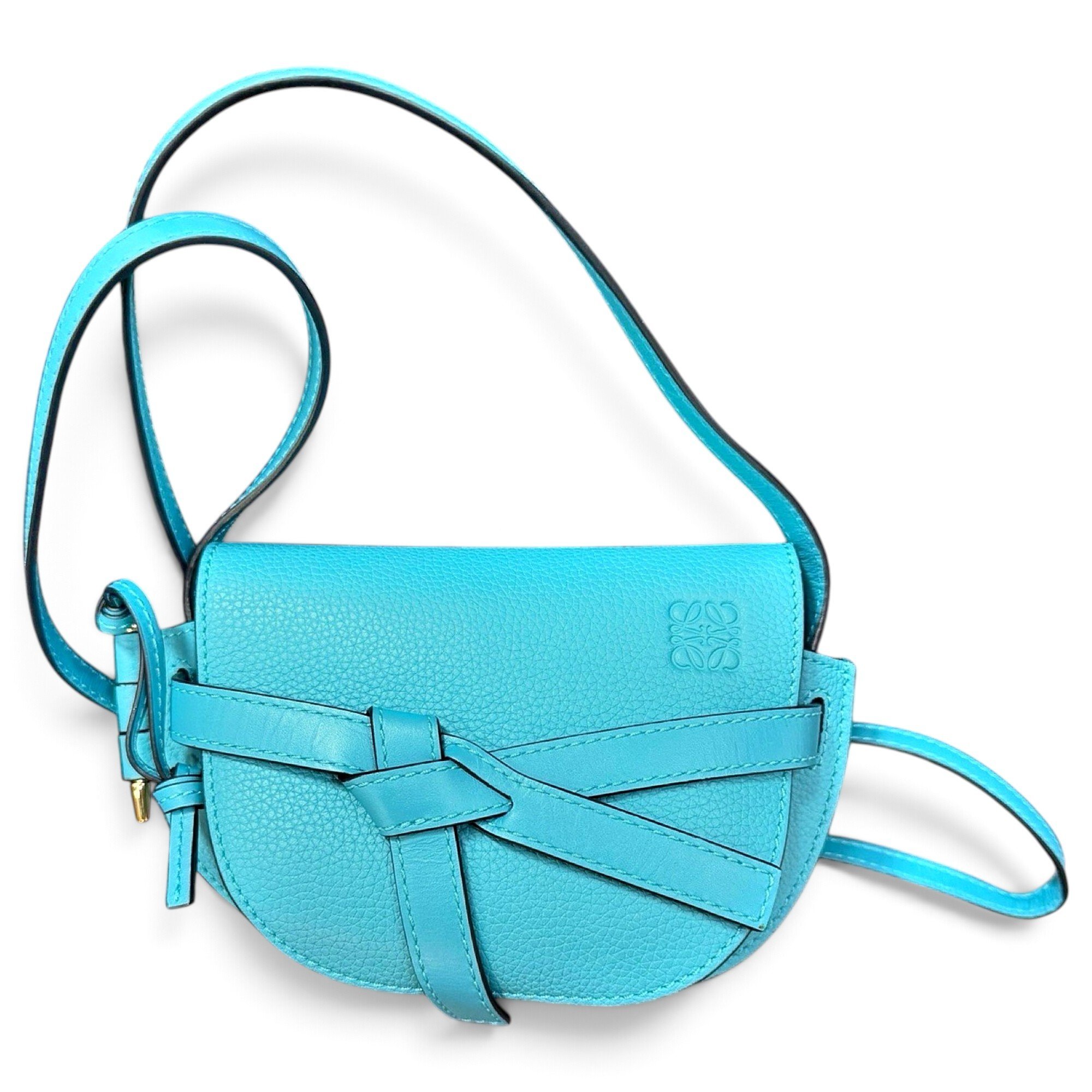 Gate leather crossbody bag