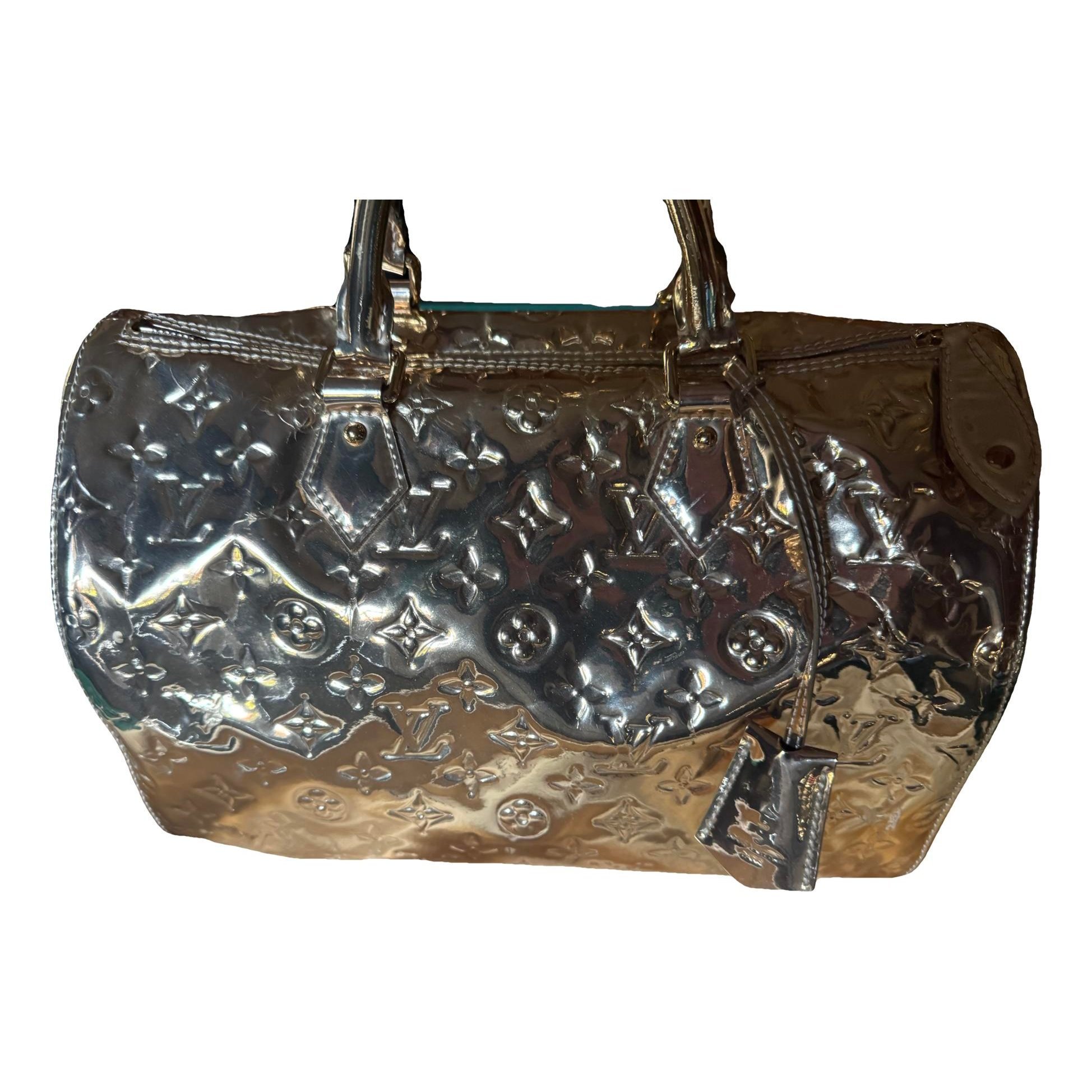 Speedy vinyl handbag