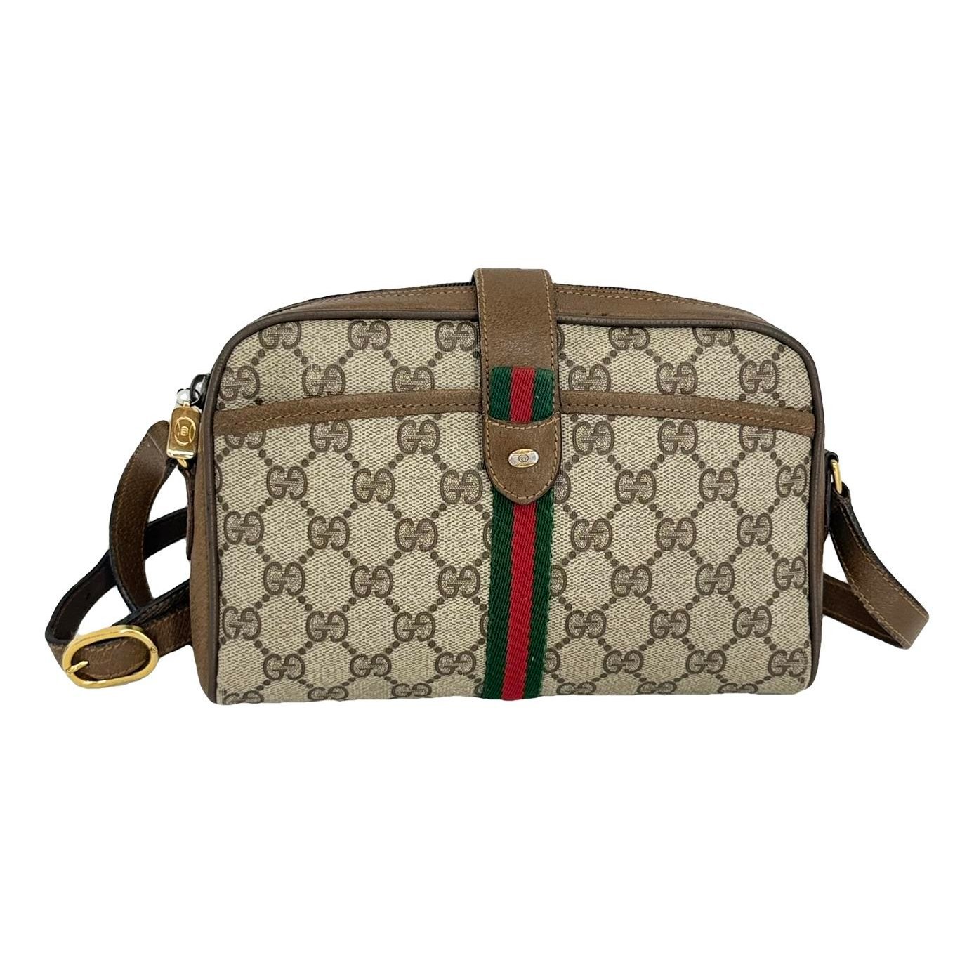 Ophidia leather crossbody bag