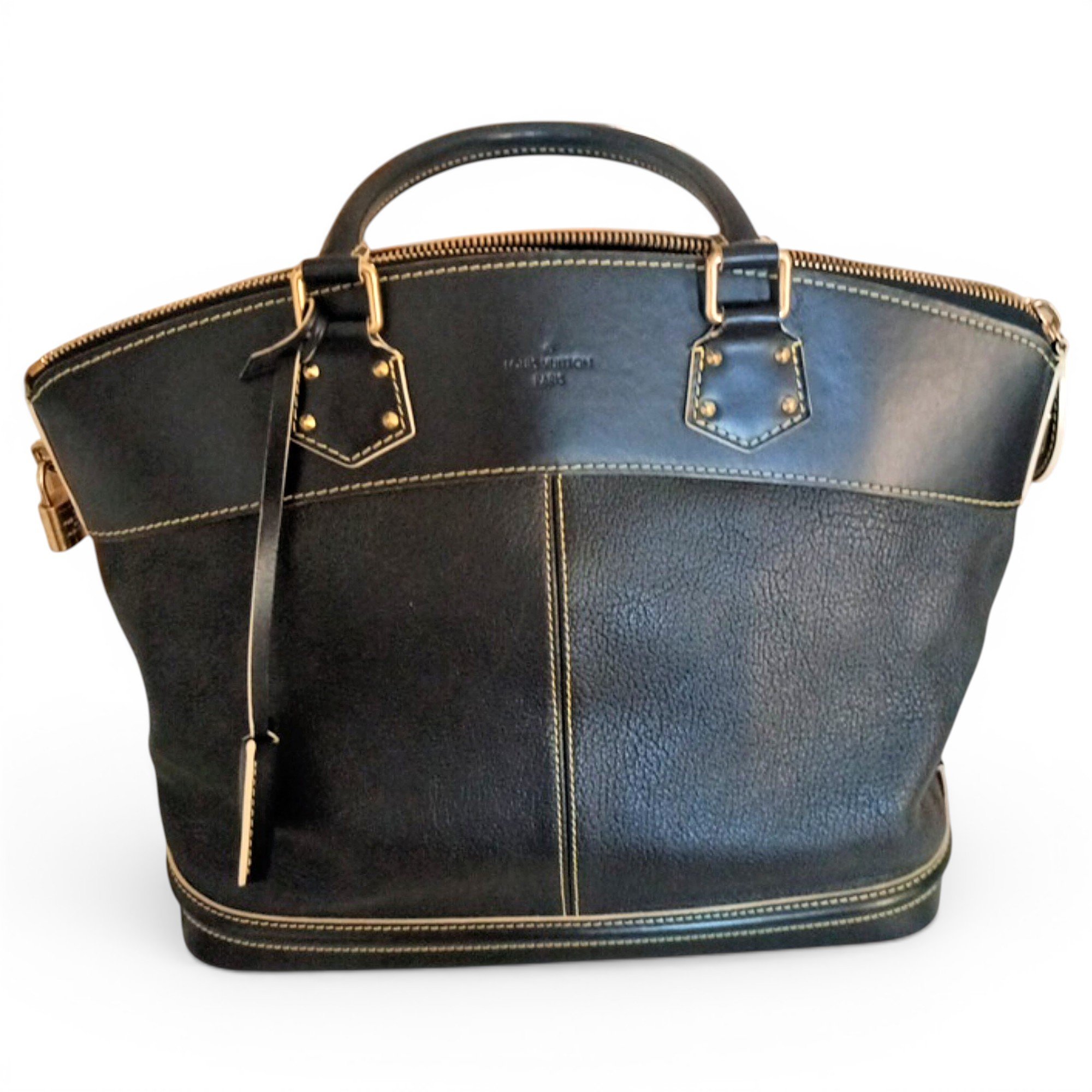 Soft Lockit leather handbag