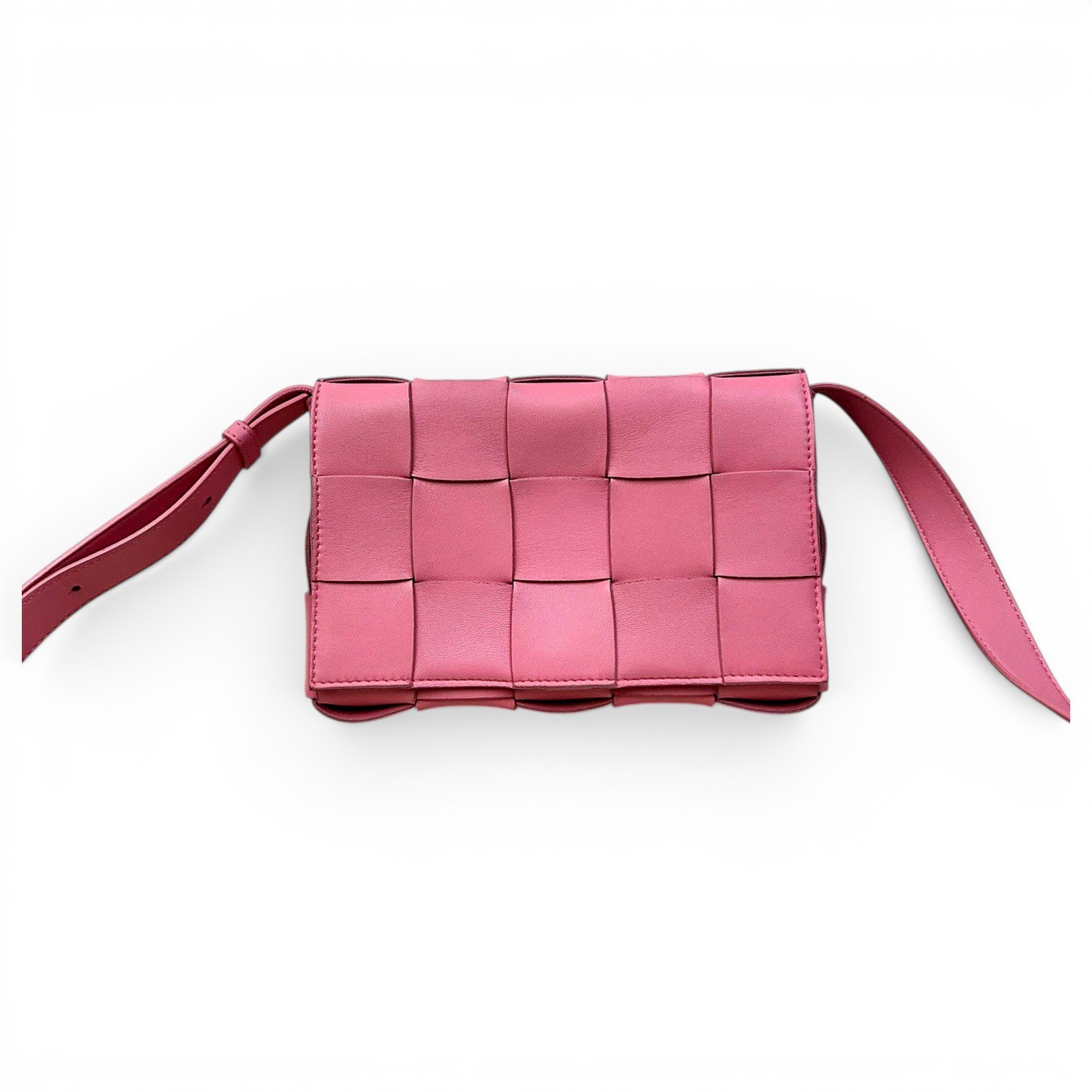 Cassette leather crossbody bag