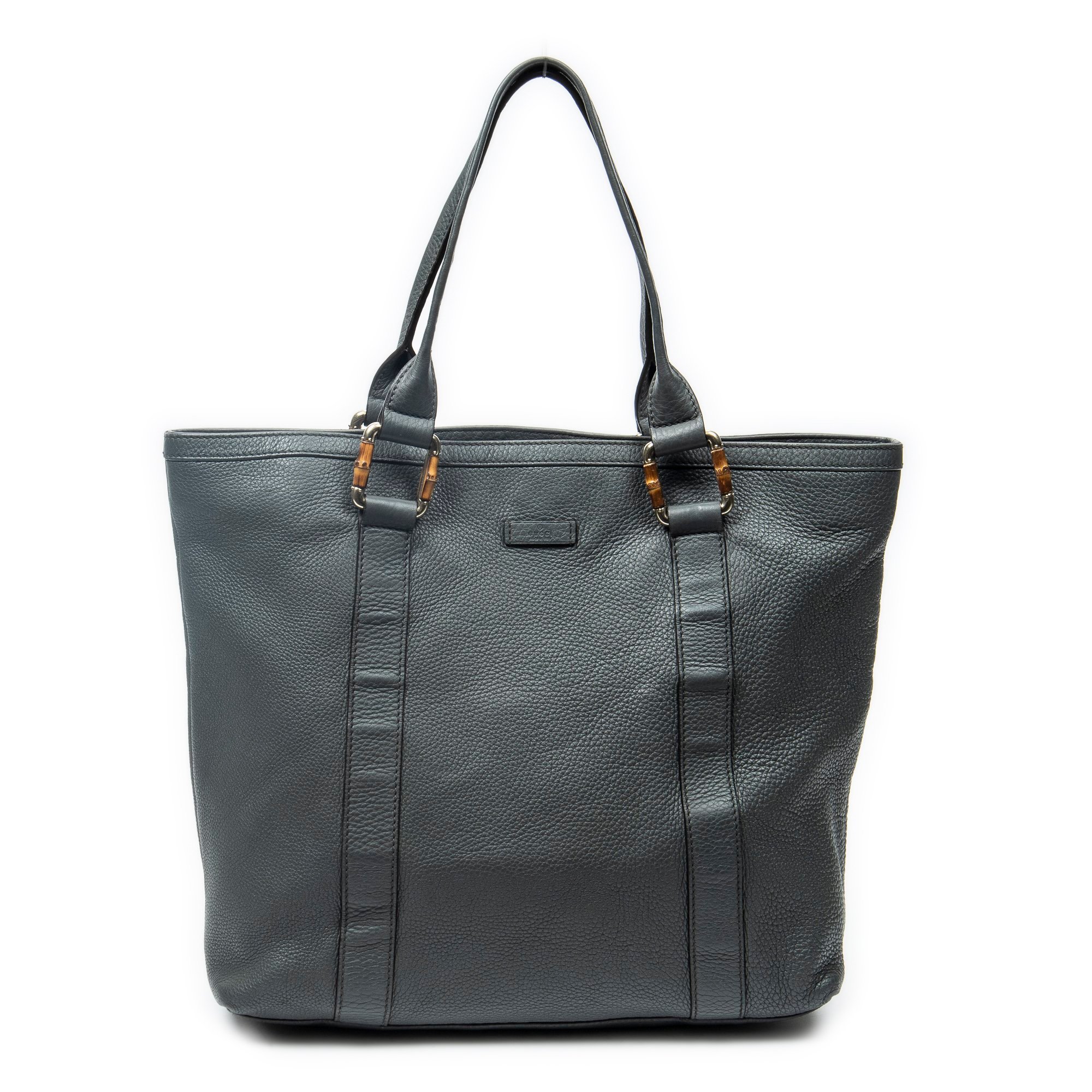 Bamboo leather handbag