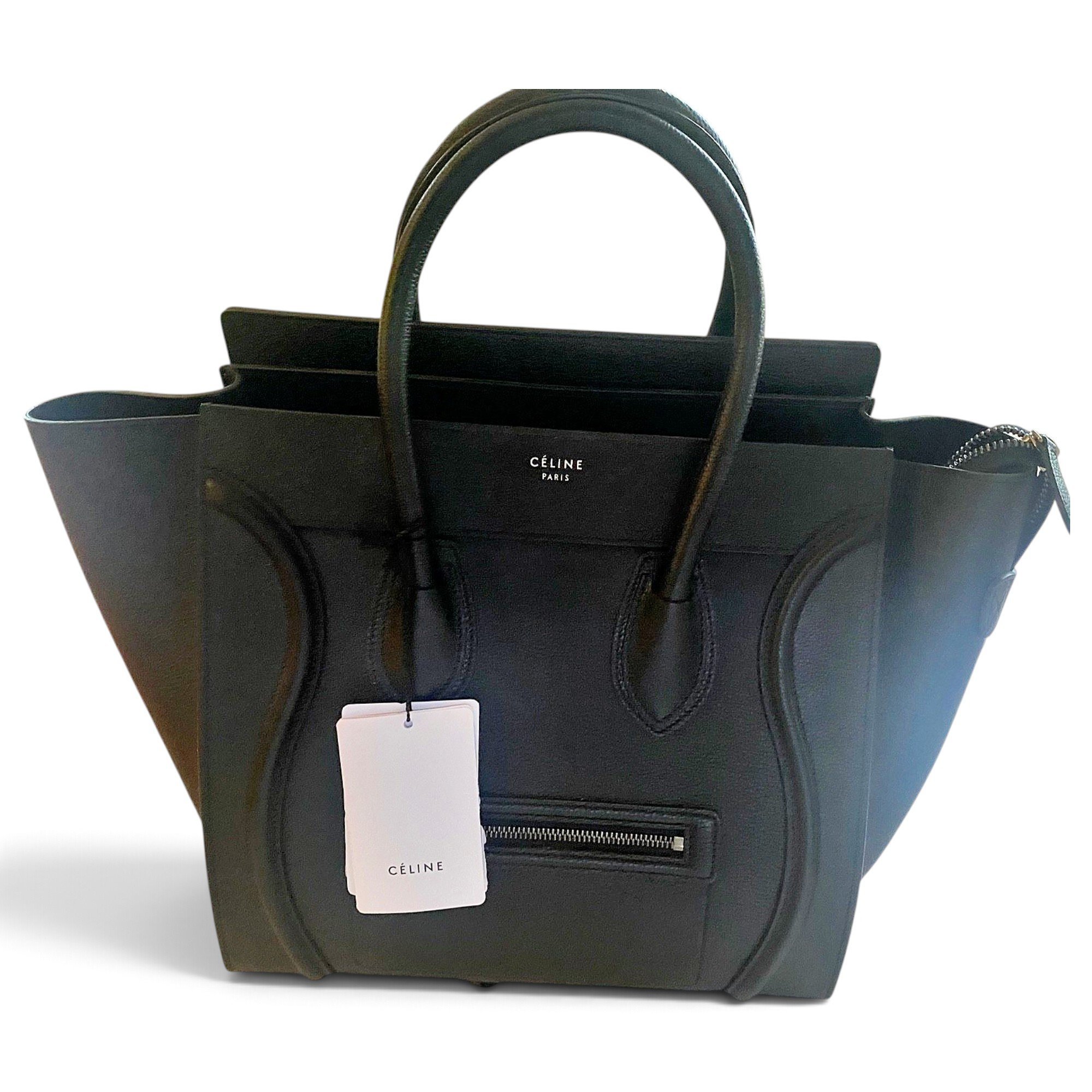 Celine Nano Luggage leather handbag