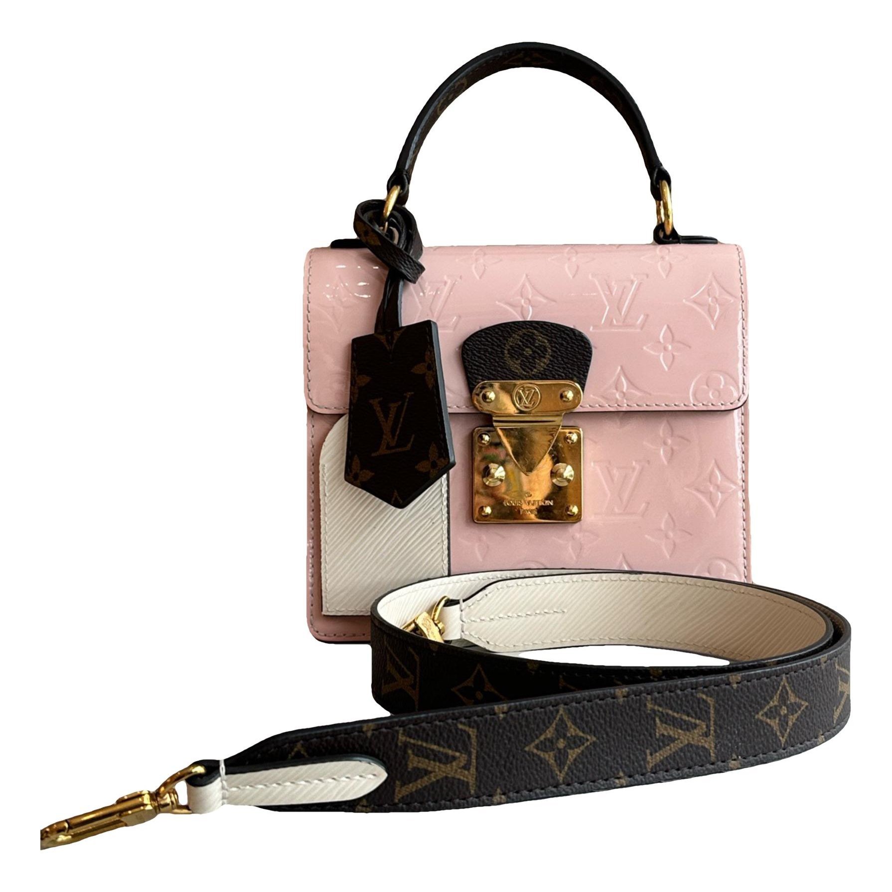 Spring street patent leather handbag