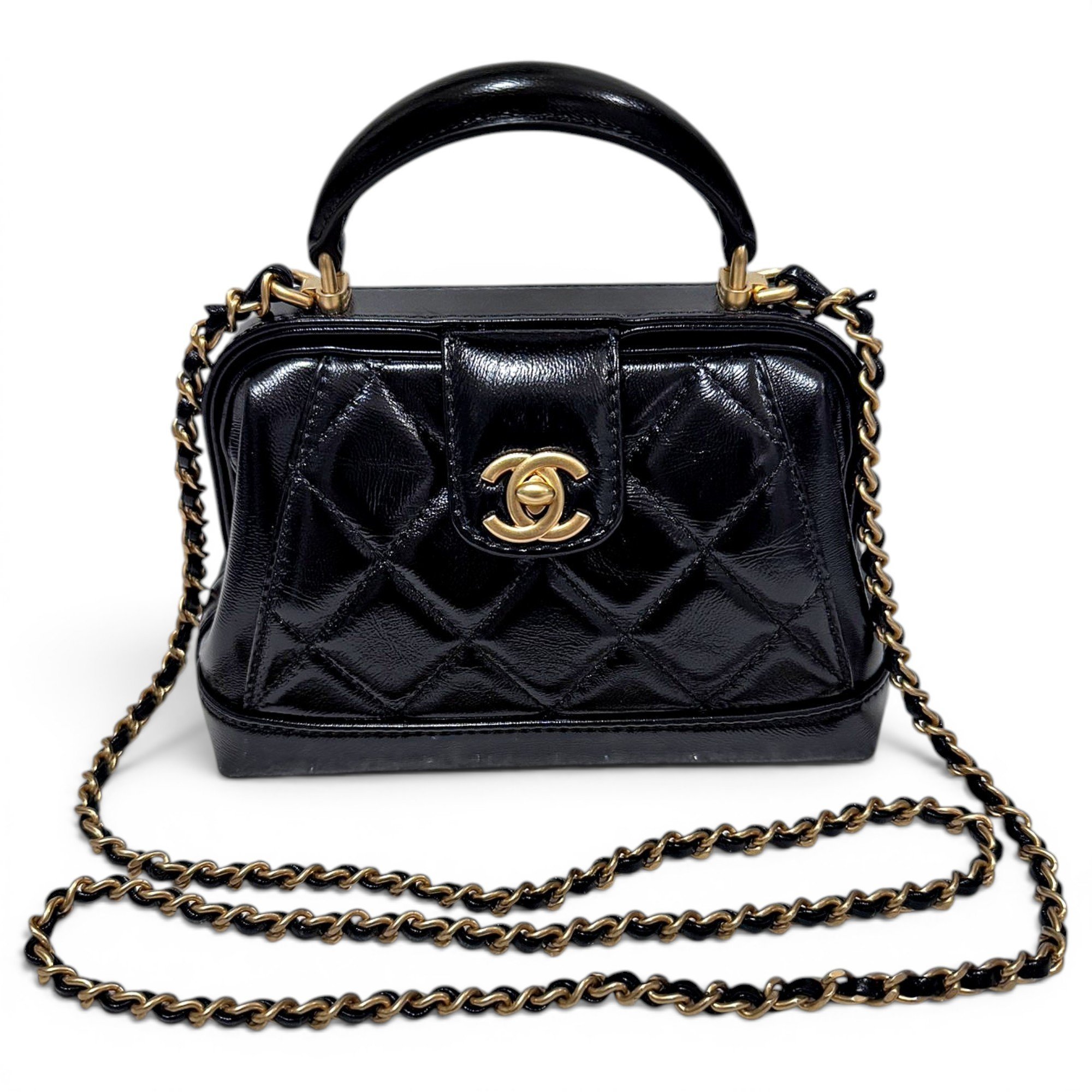 Leather crossbody bag
