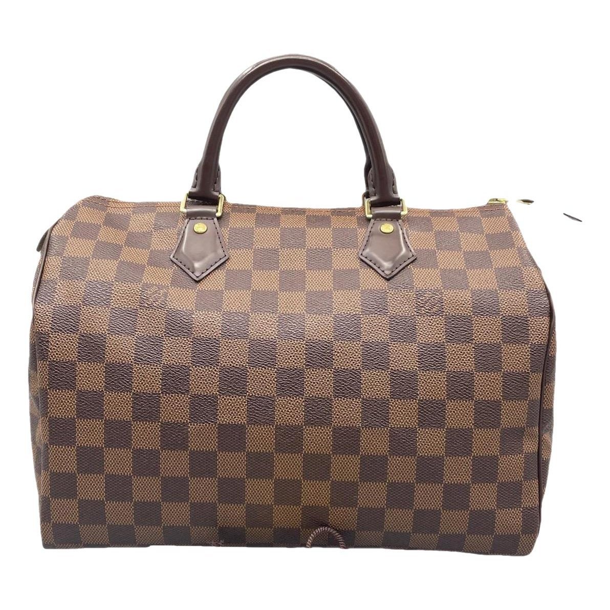 Speedy leather handbag