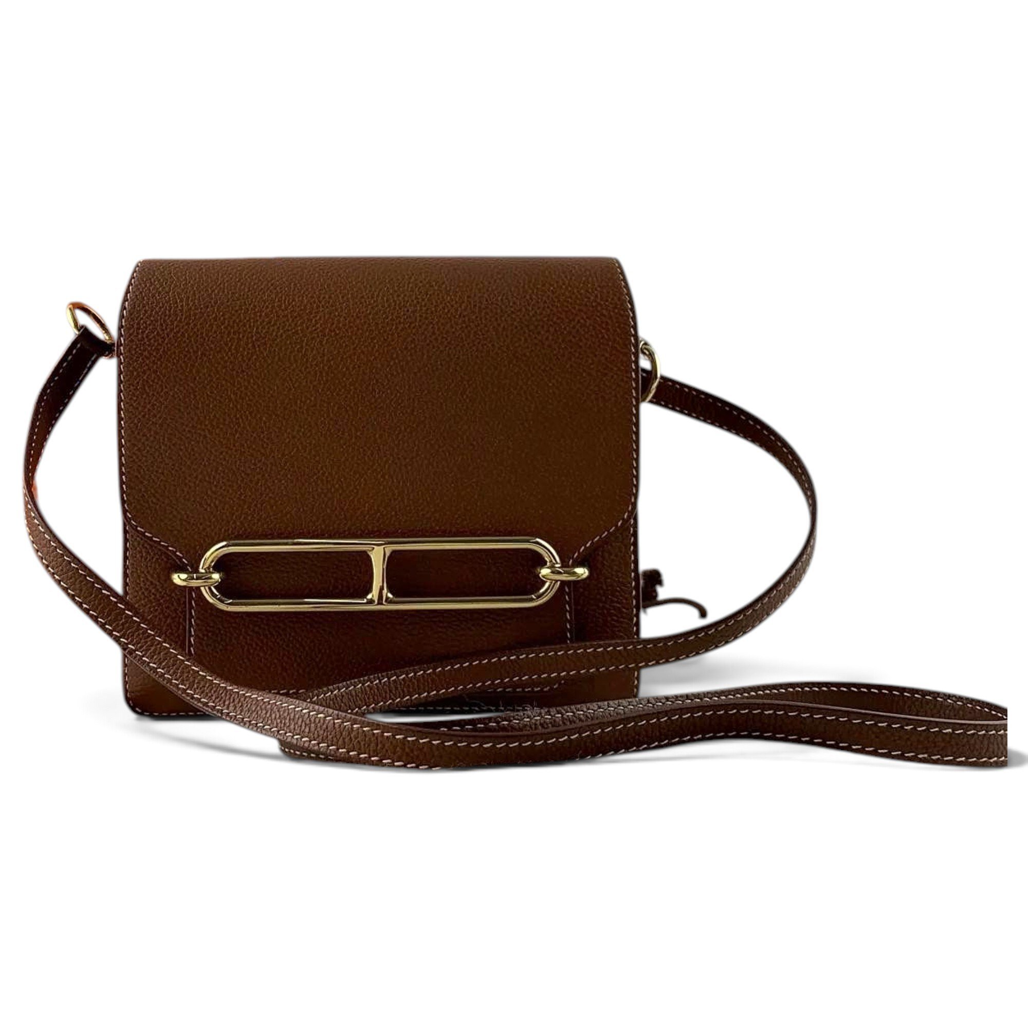 Roulis leather crossbody bag