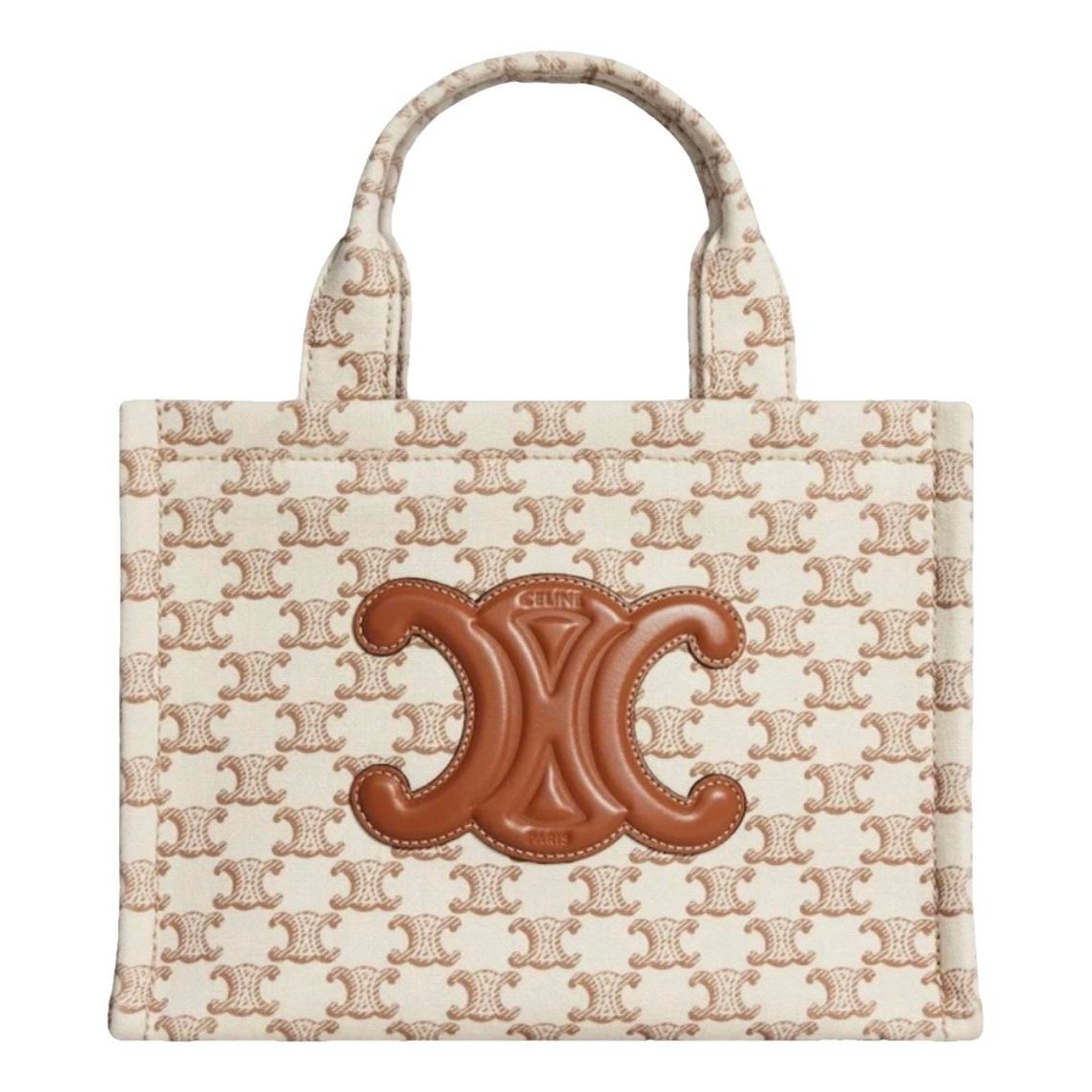Cabas leather tote