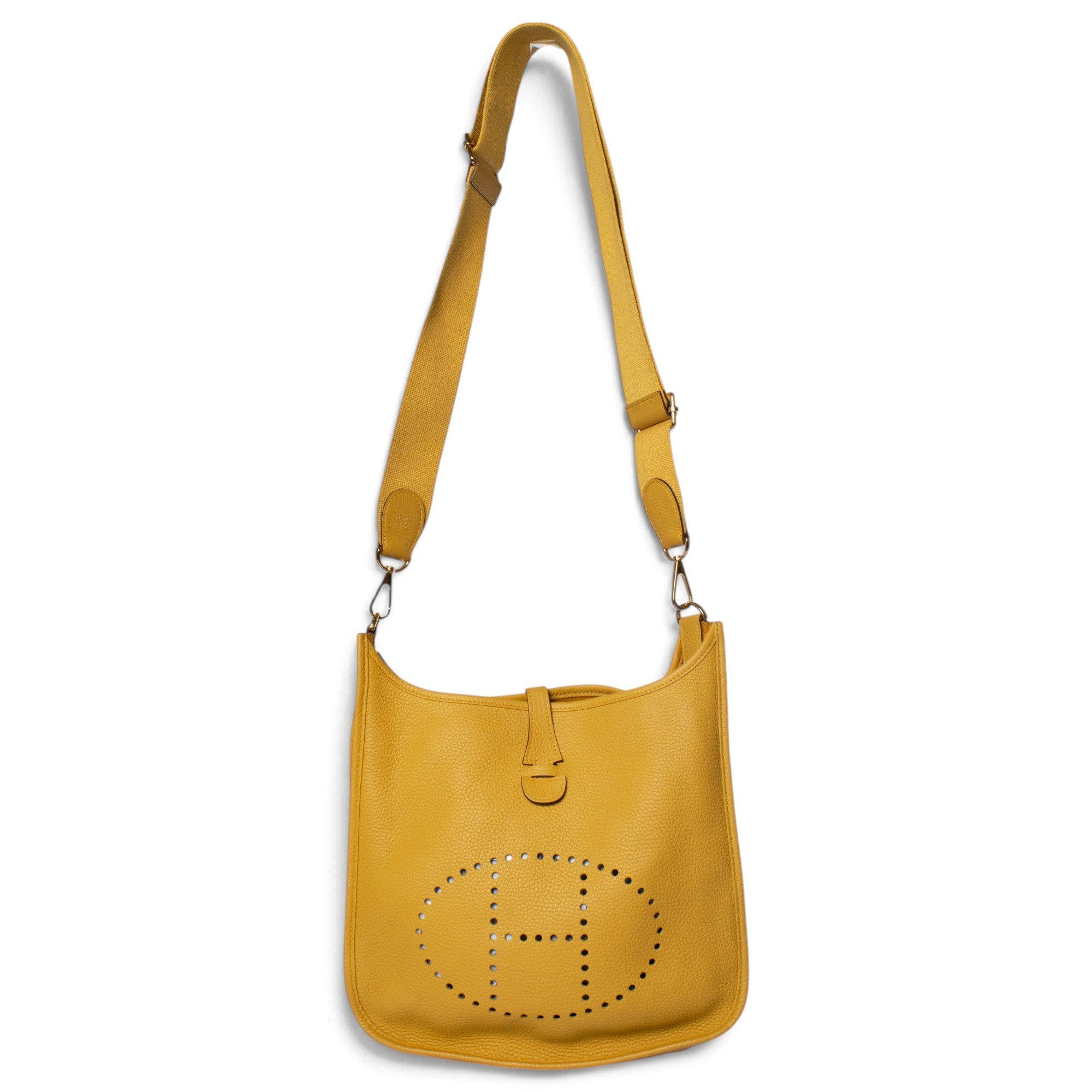 Evelyne leather handbag