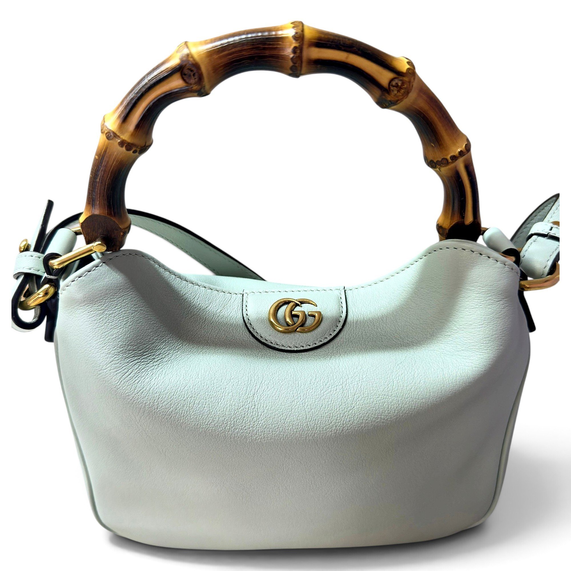 Diana Bamboo leather tote