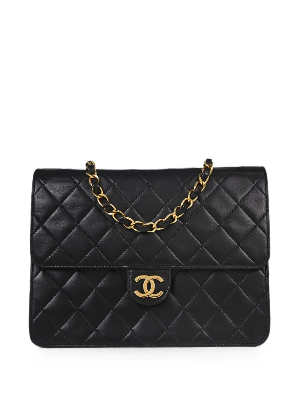 1997-1999 quilted CC turn-lock shoulder bag