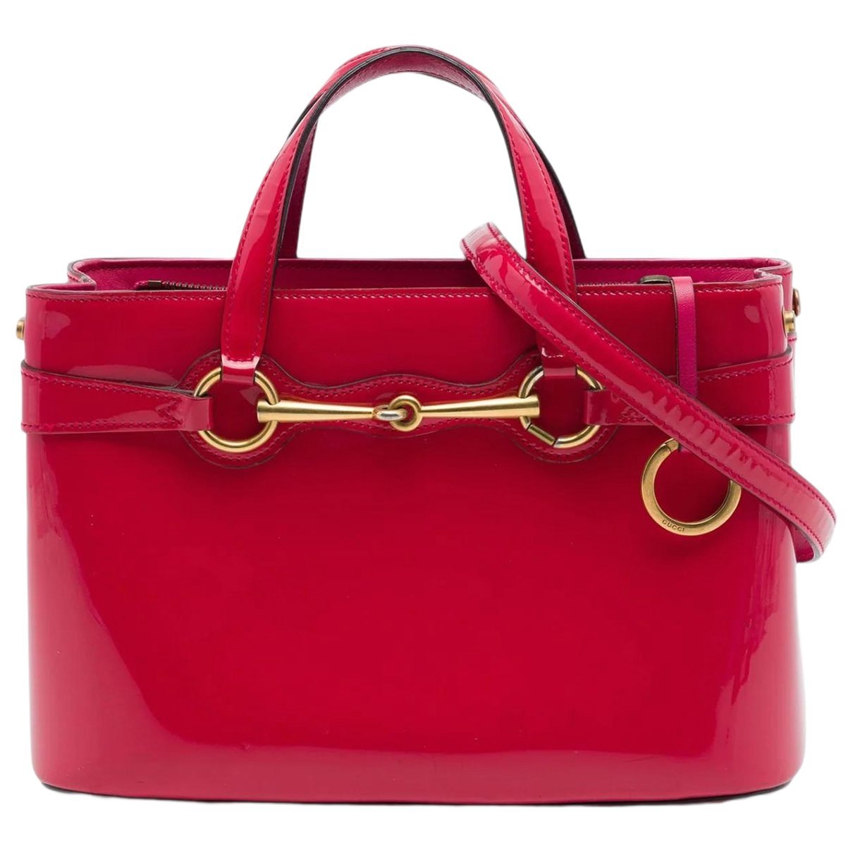 Bright Bit leather satchel