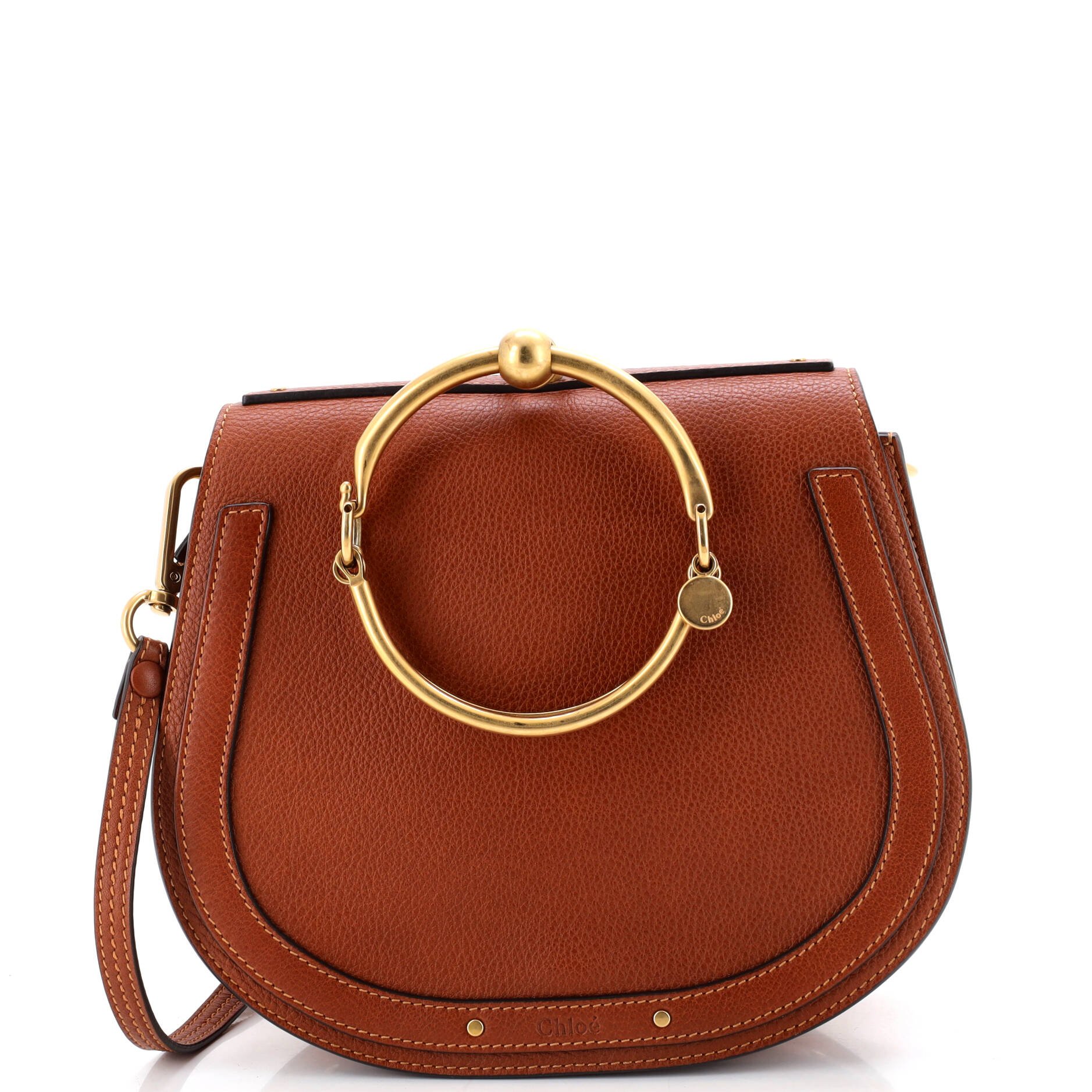 Chloe Nile Crossbody Bag Leather Medium