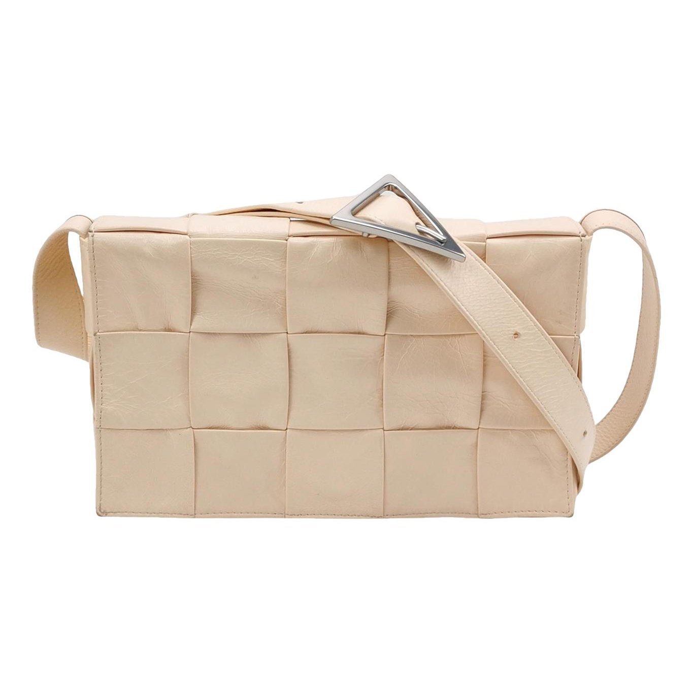 Brick Cassette leather handbag