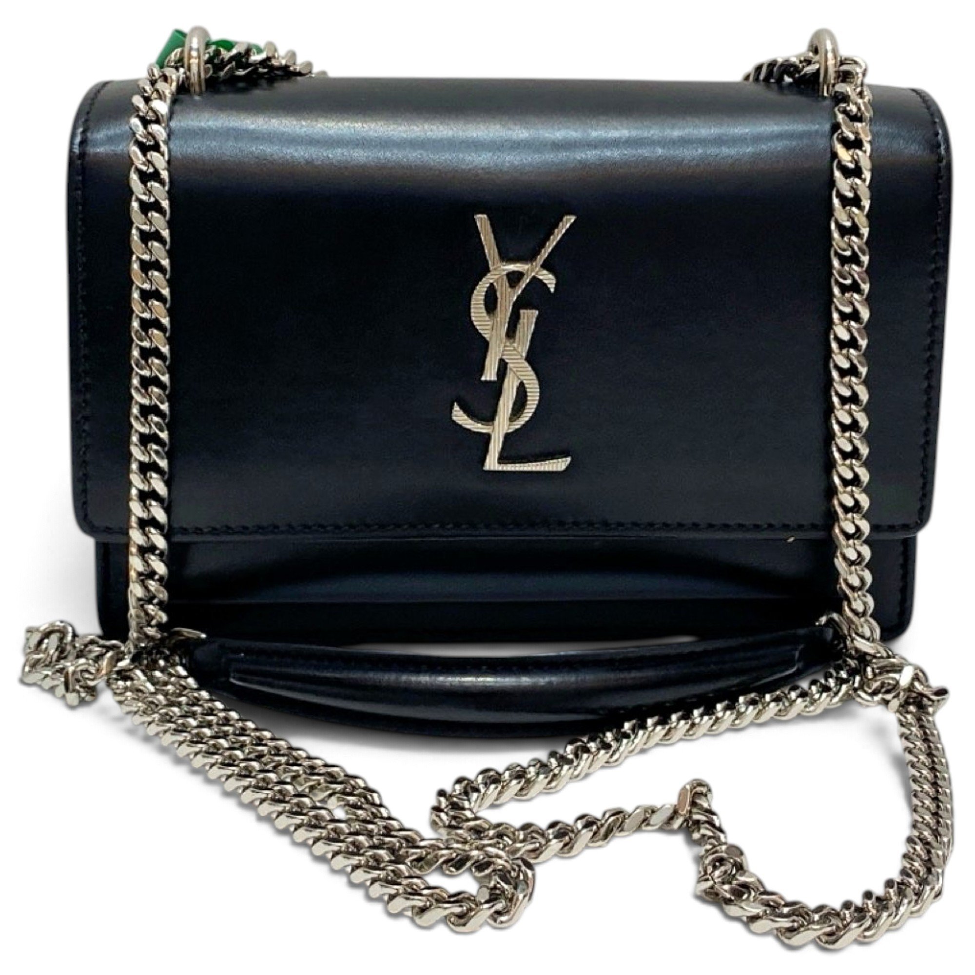 Sunset leather handbag