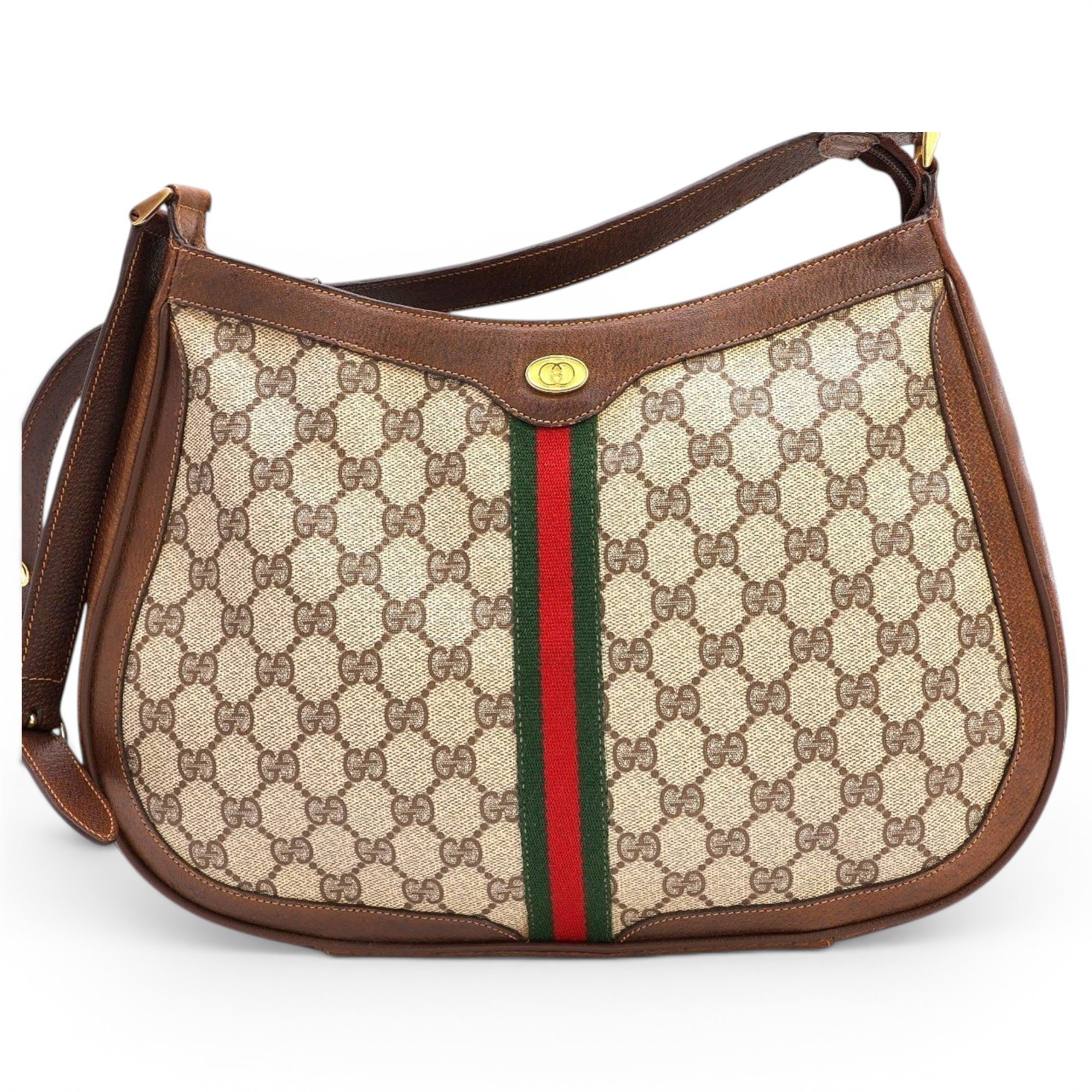 Ophidia vinyl handbag