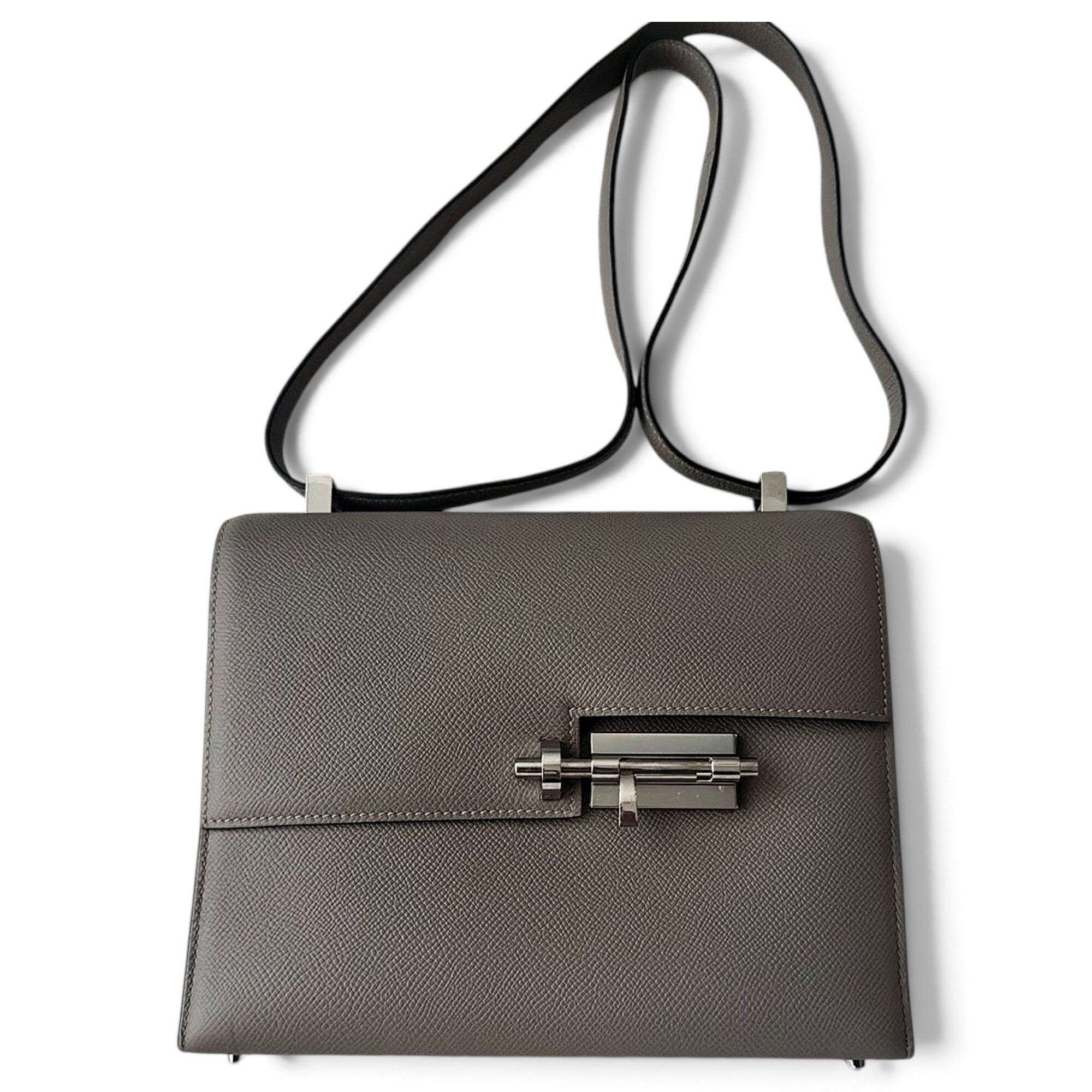Verrou leather handbag