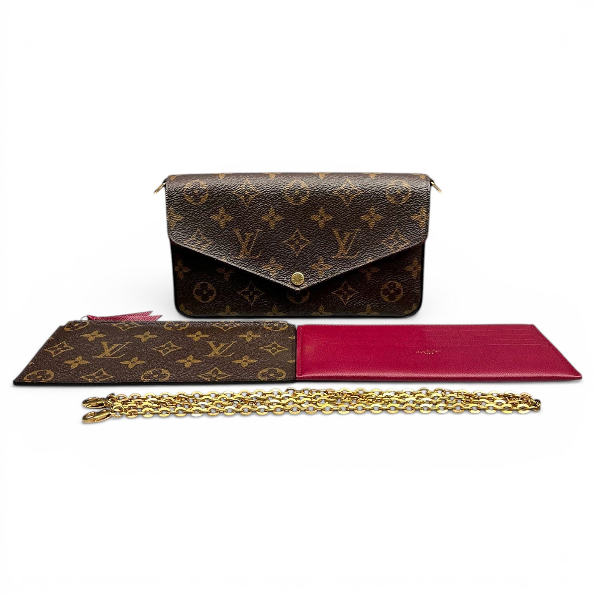 Félicie leather crossbody bag