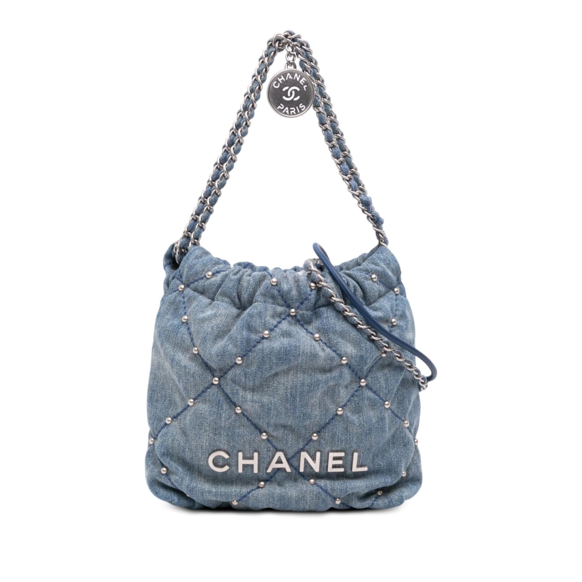 Chanel 22 leather satchel