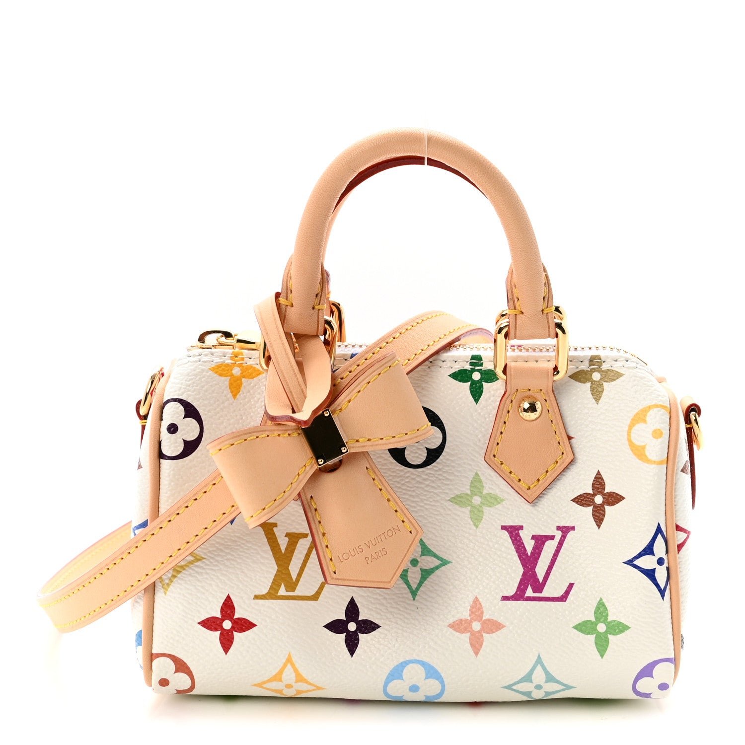 Louis Vuitton LV X TM Monogram Multicolor Nano Speedy White